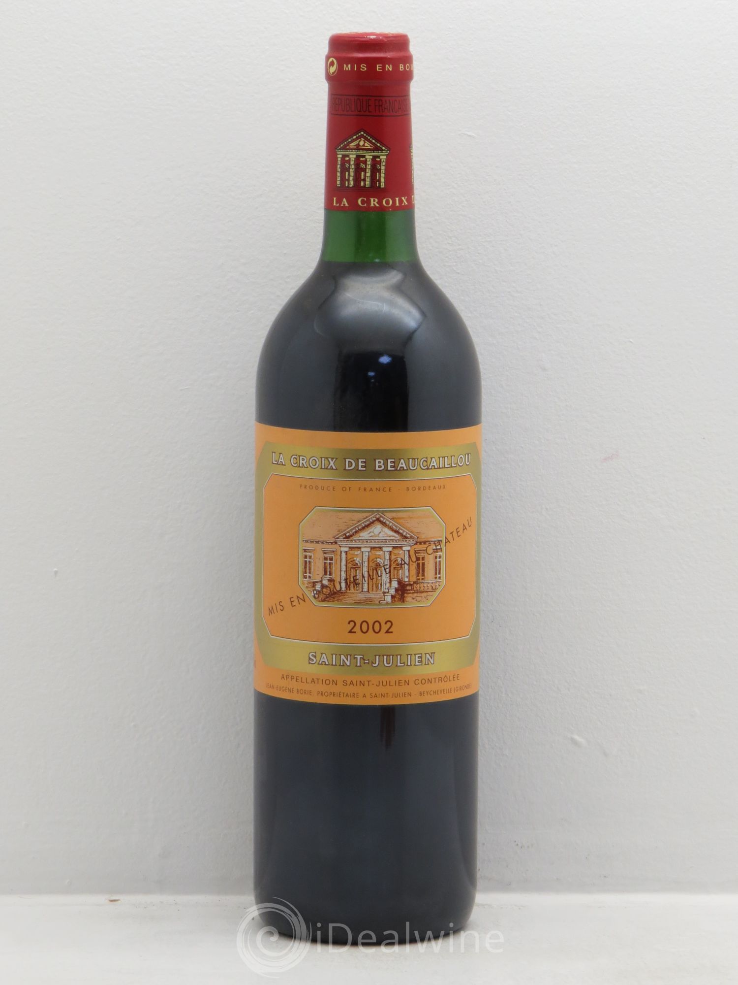 La Croix de Beaucaillou Second Vin 2002 - Lot de 12 bouteilles - 0