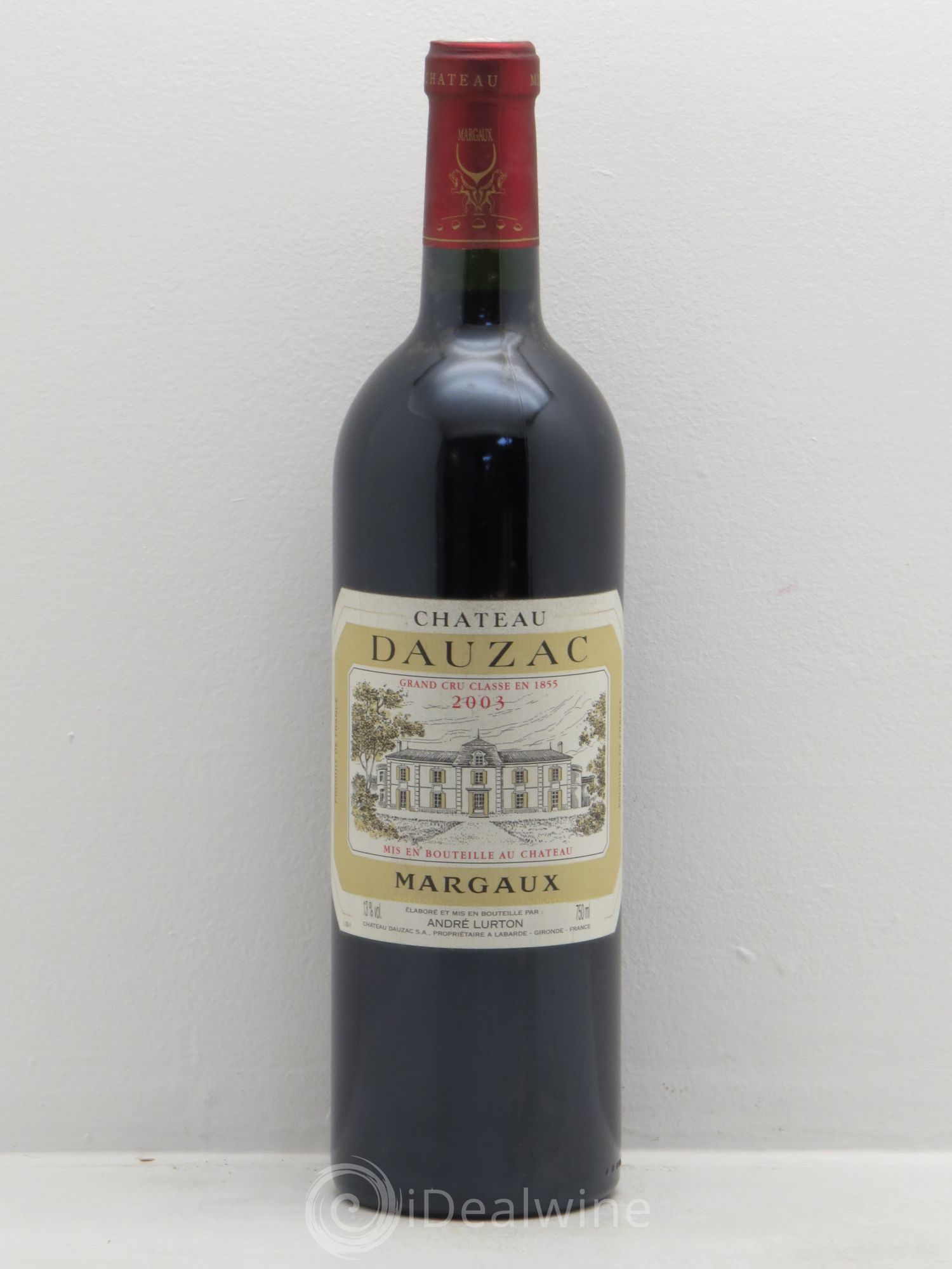 Château Dauzac 5ème Grand Cru Classé 2003 - Lot de 6 bouteilles - 0