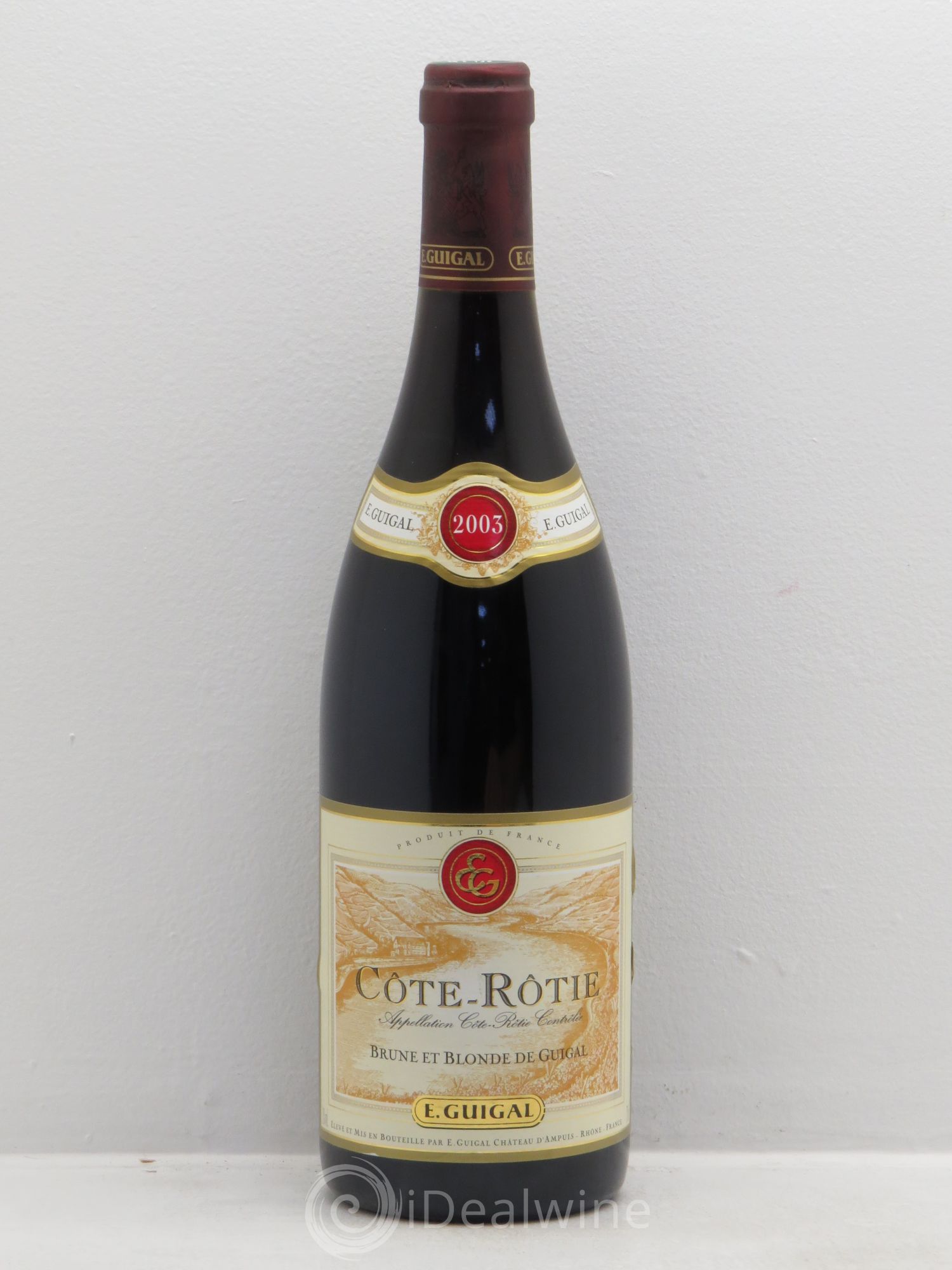 Côte-Rôtie Côtes Brune et Blonde Guigal 2003 - Lot de 6 bouteilles - 0