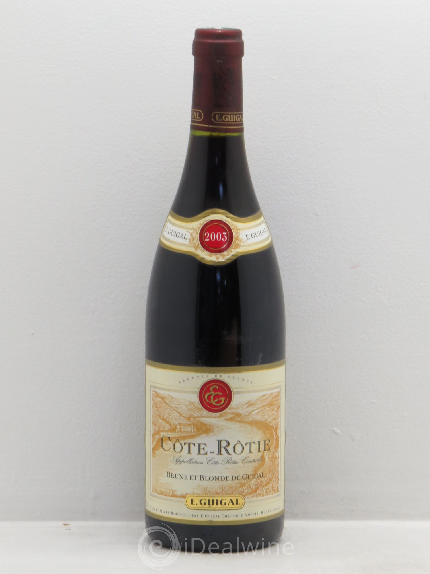 Côte-Rôtie Côtes Brune et Blonde Guigal 2003 - Lot de 1 bouteille - 0