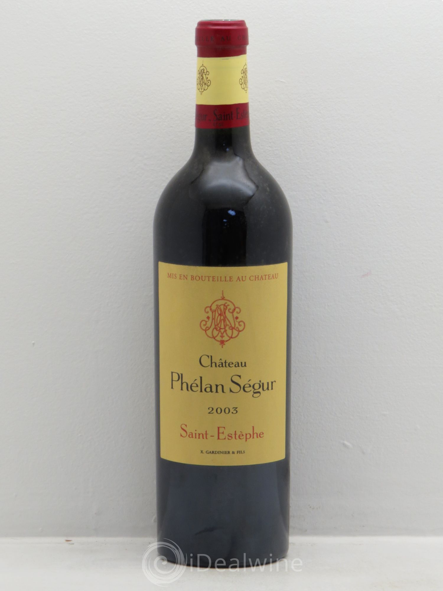 Château Phélan Ségur 2003 - Lot de 1 bouteille - 0