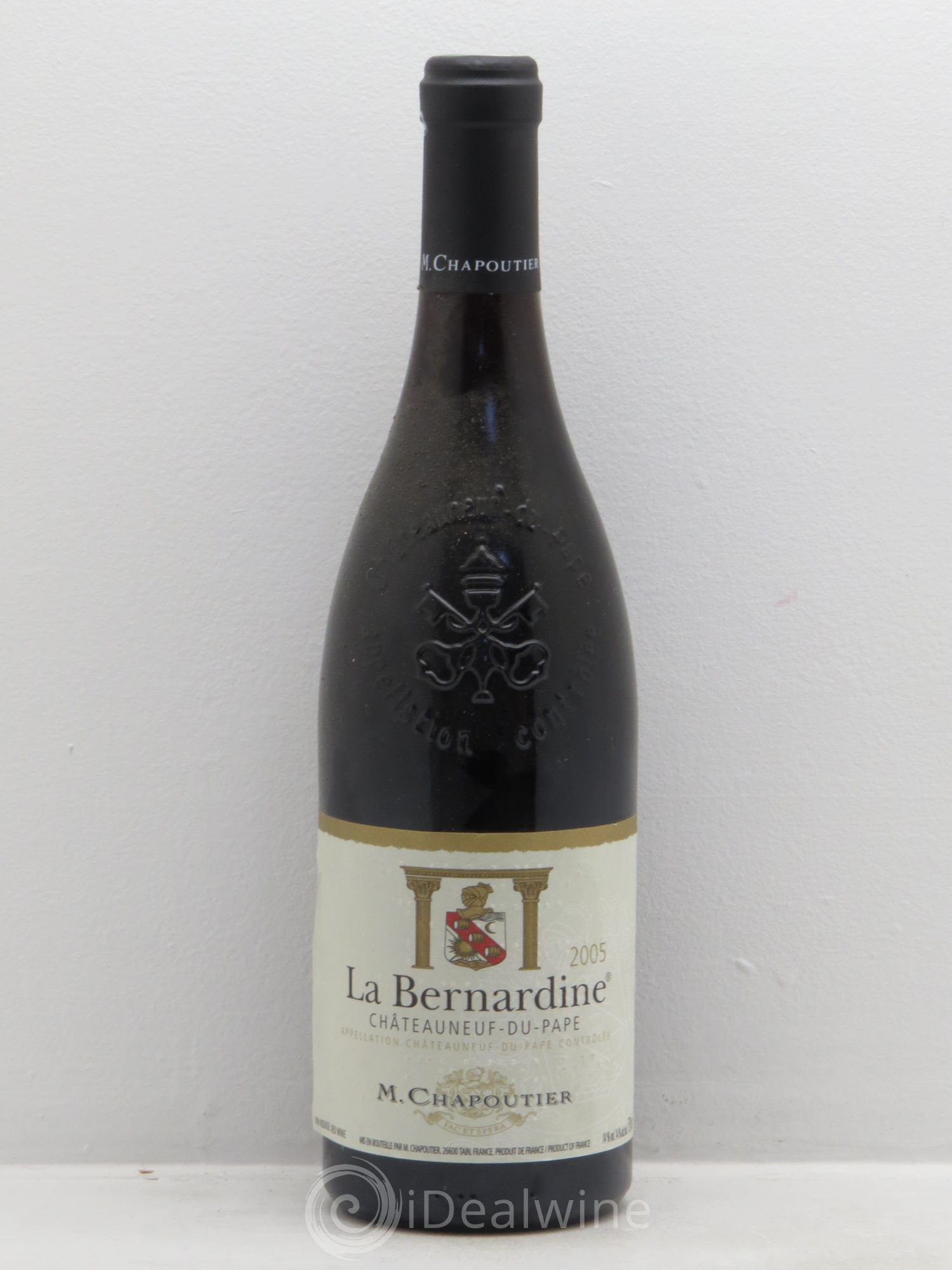 Châteauneuf-du-Pape La Bernardine Chapoutier 2005 - Lot de 6 bouteilles - 0