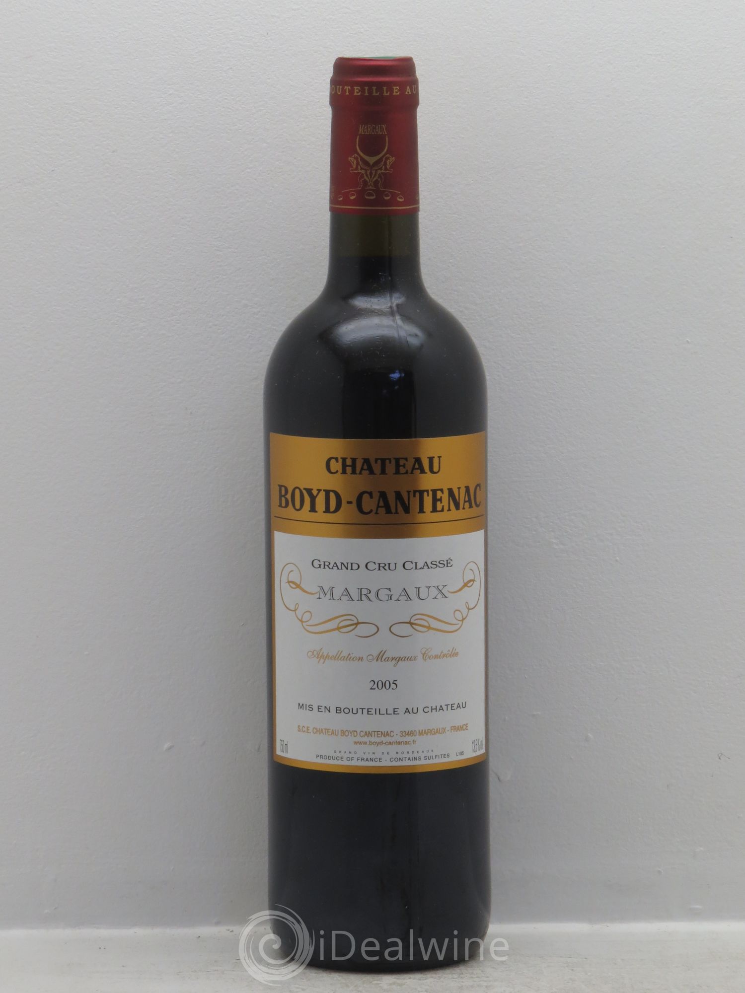 Château Boyd Cantenac 3ème Grand Cru Classé 2005 - Lot de 12 bouteilles - 0