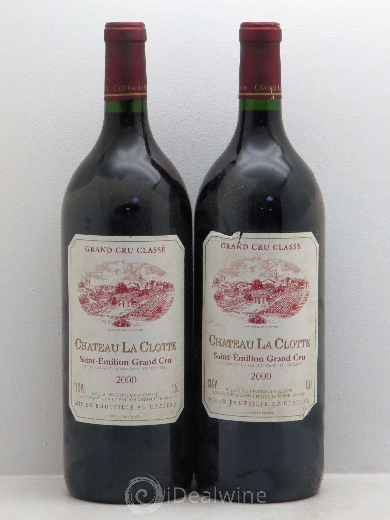 Château la Clotte 2000 - Lot de 2 magnums - 0