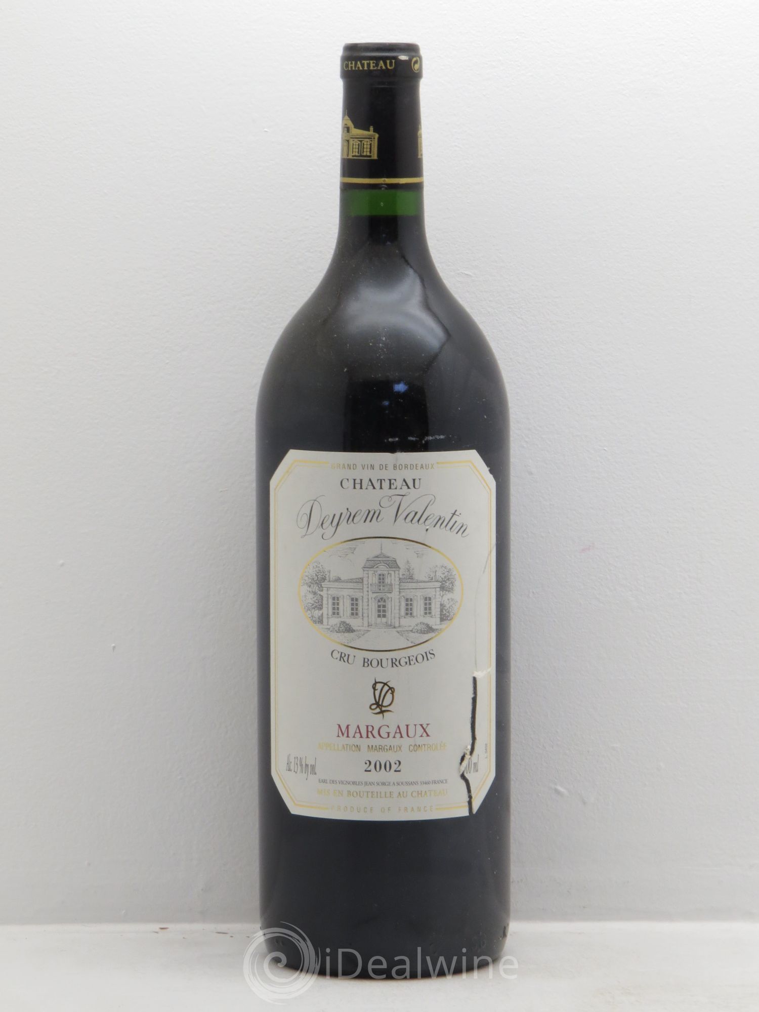Château Deyrem Valentin Cru Bourgeois 2002 - Lot de 6 magnums - 0
