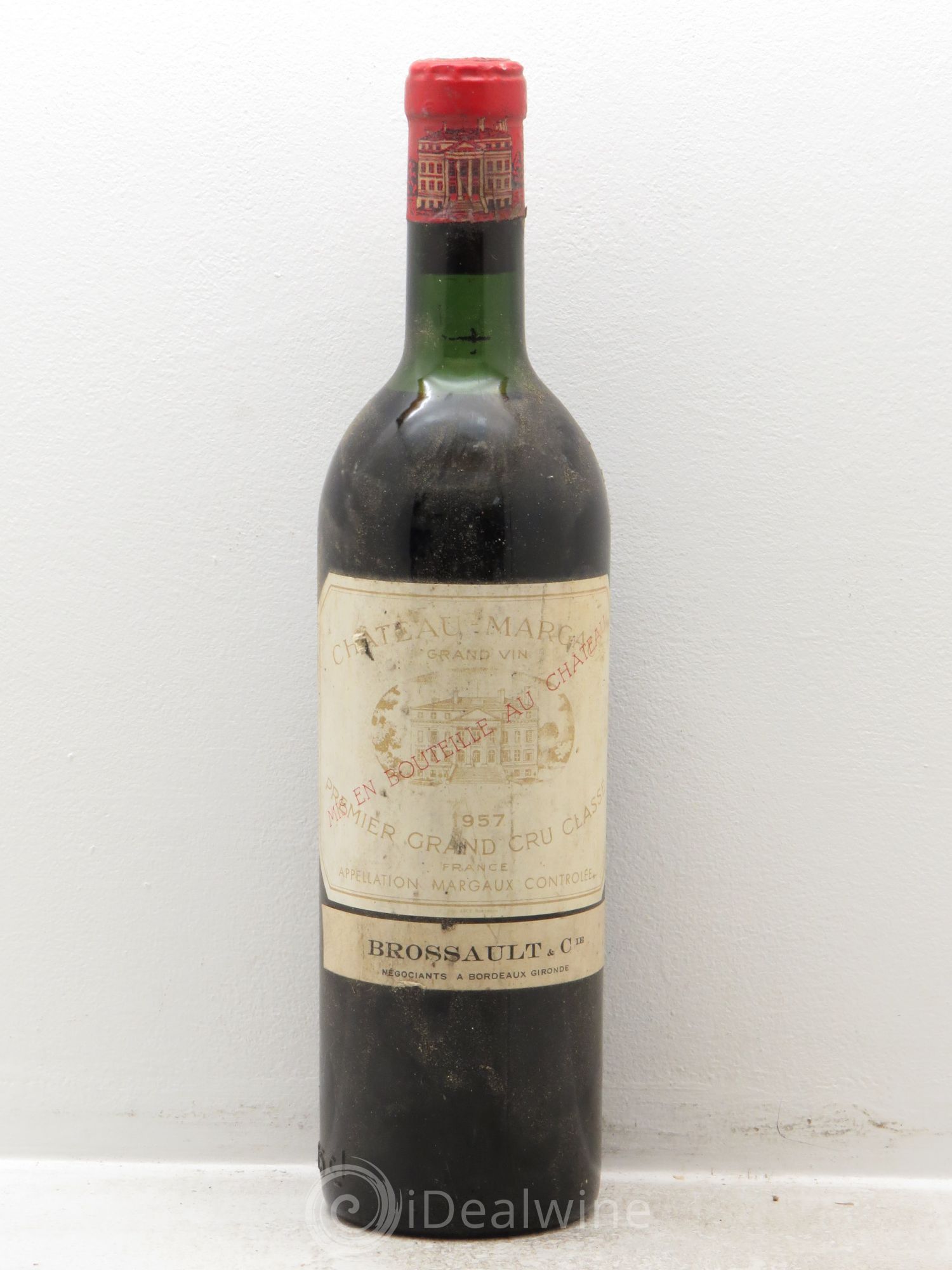 Château Margaux 1er Grand Cru Classé 1957 - Lot de 1 bouteille - 0