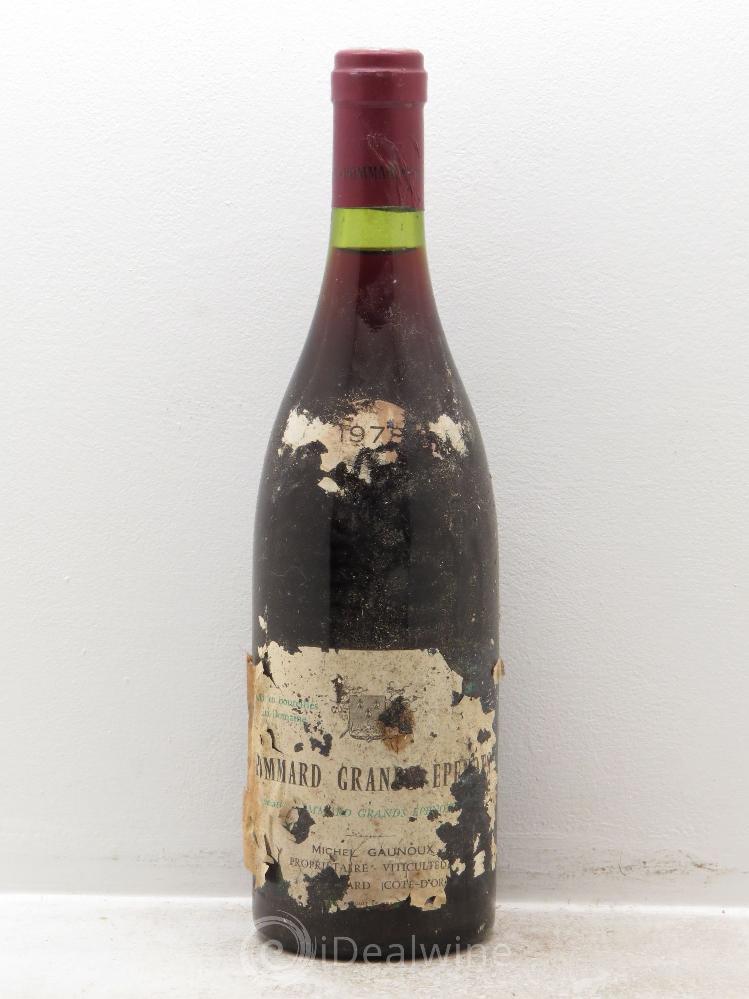 Pommard 1er Cru Grands Epenots Michel Gaunoux 1978 - Lot de 1 bouteille - 0