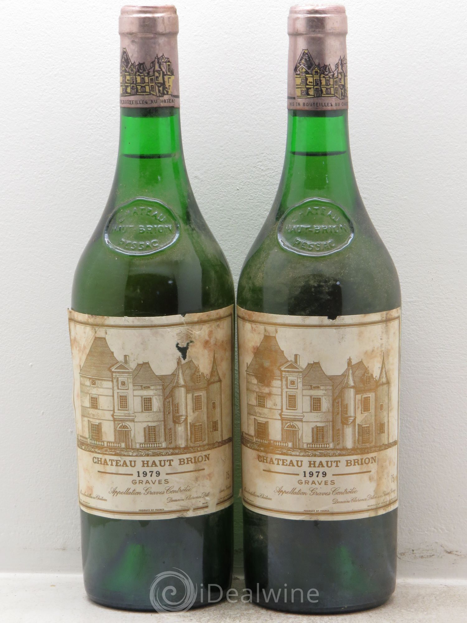 Château Haut Brion 1979 - Lot de 2 bouteilles - 0