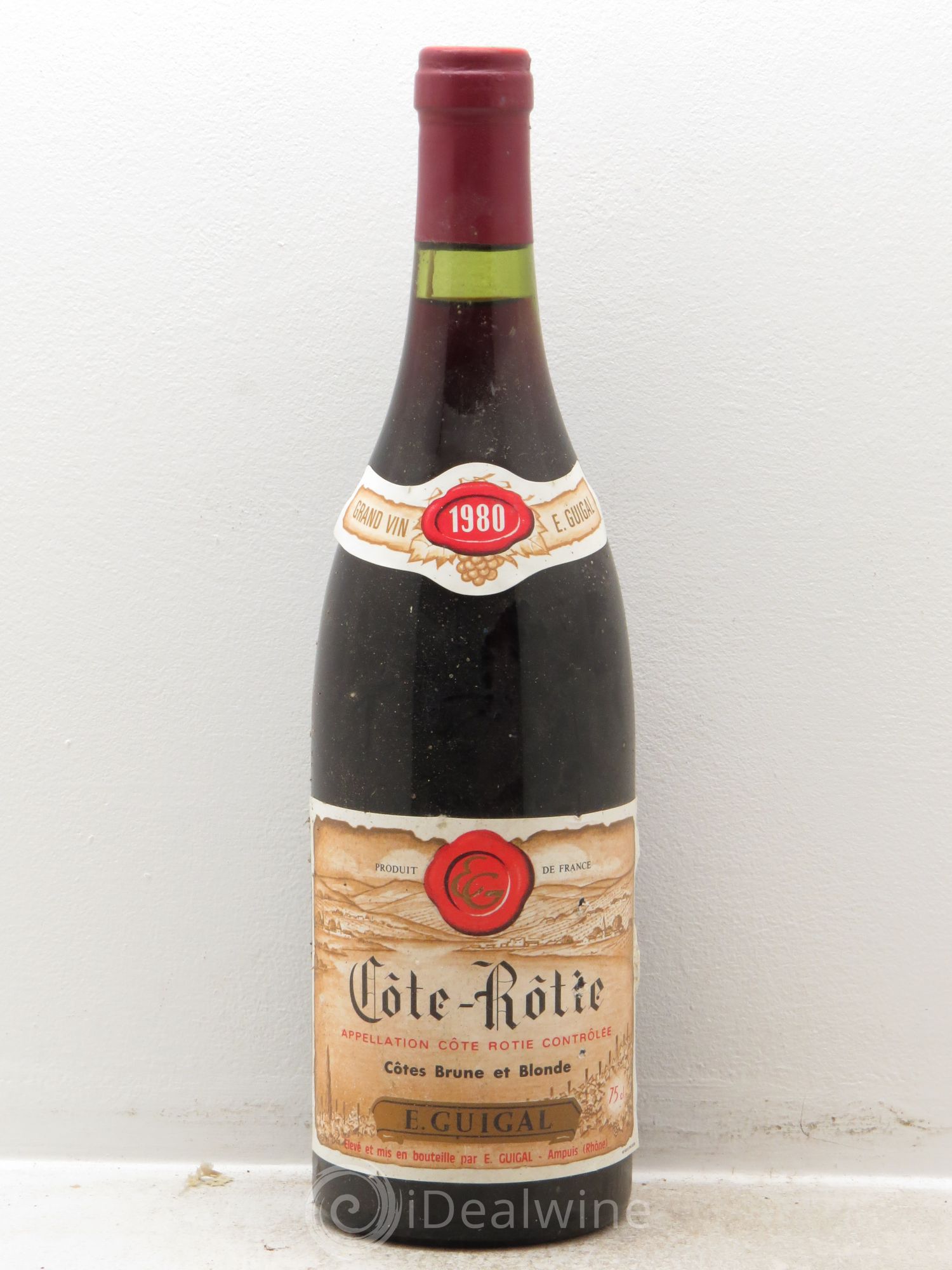Côte-Rôtie Côtes Brune et Blonde Guigal 1980 - Lot de 1 bouteille - 0