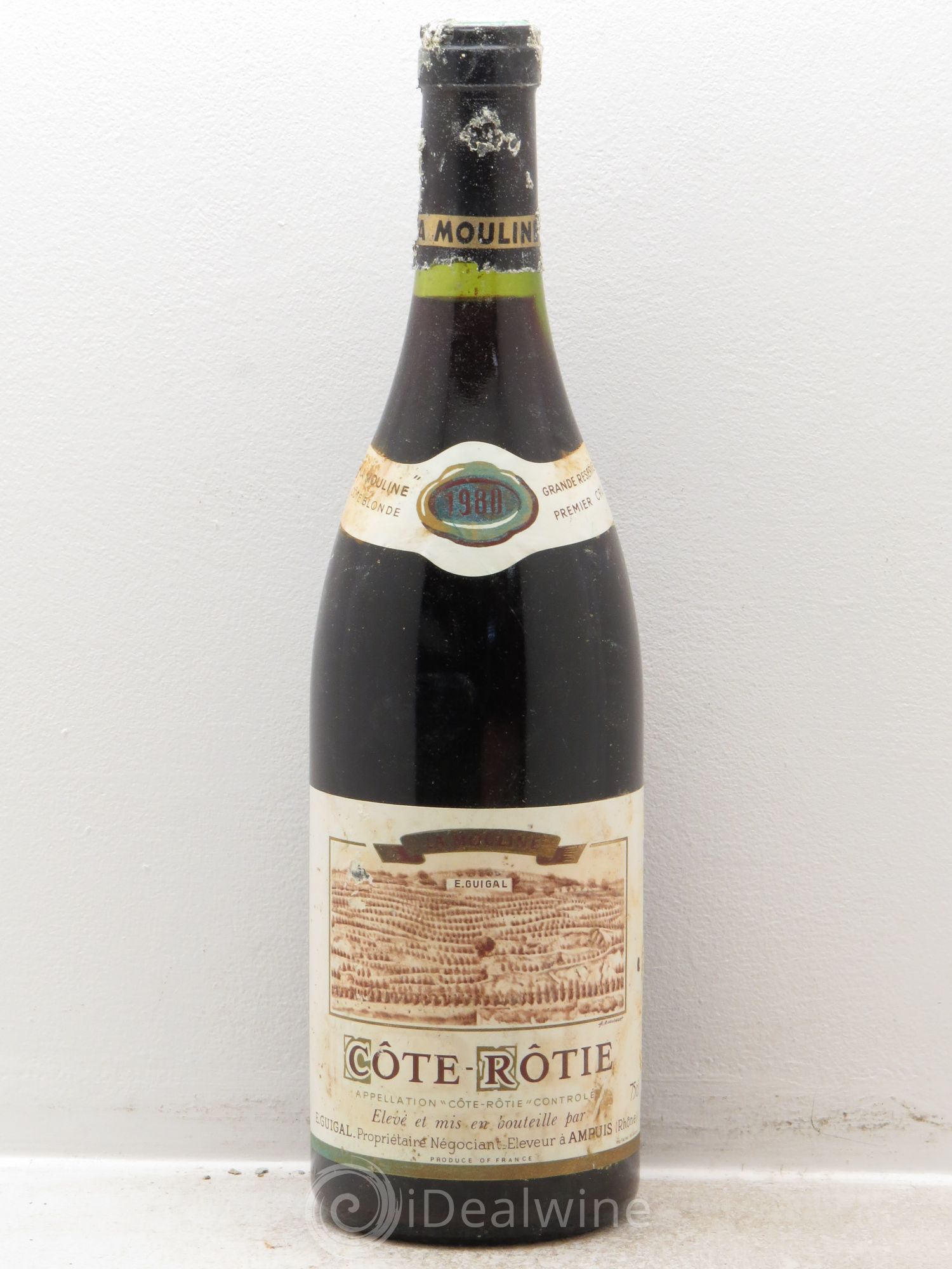 Côte-Rôtie La Mouline Guigal 1980 - Lot de 1 bouteille - 0