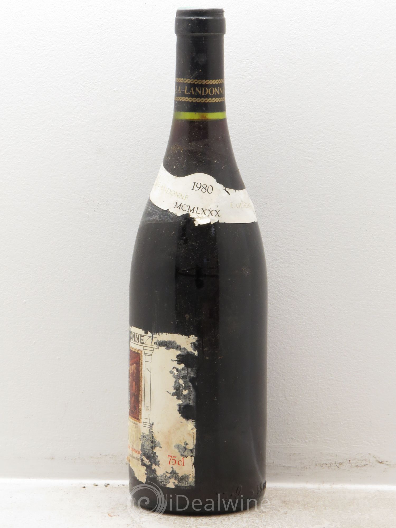 Côte-Rôtie La Landonne Guigal 1980 - Lot de 1 bouteille - 1
