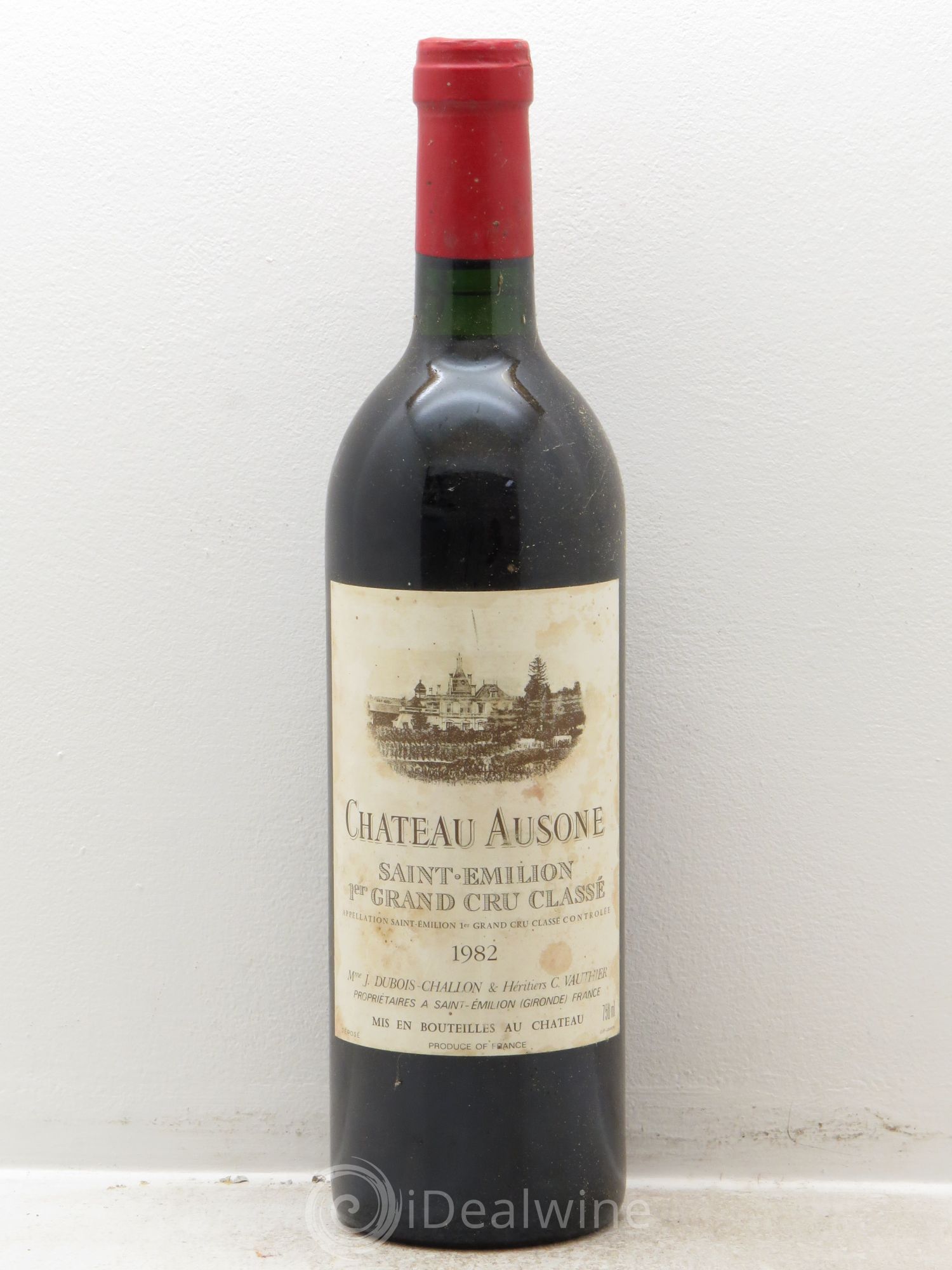 Château Ausone 1er Grand Cru Classé A 1982 - Lot de 1 bouteille - 0