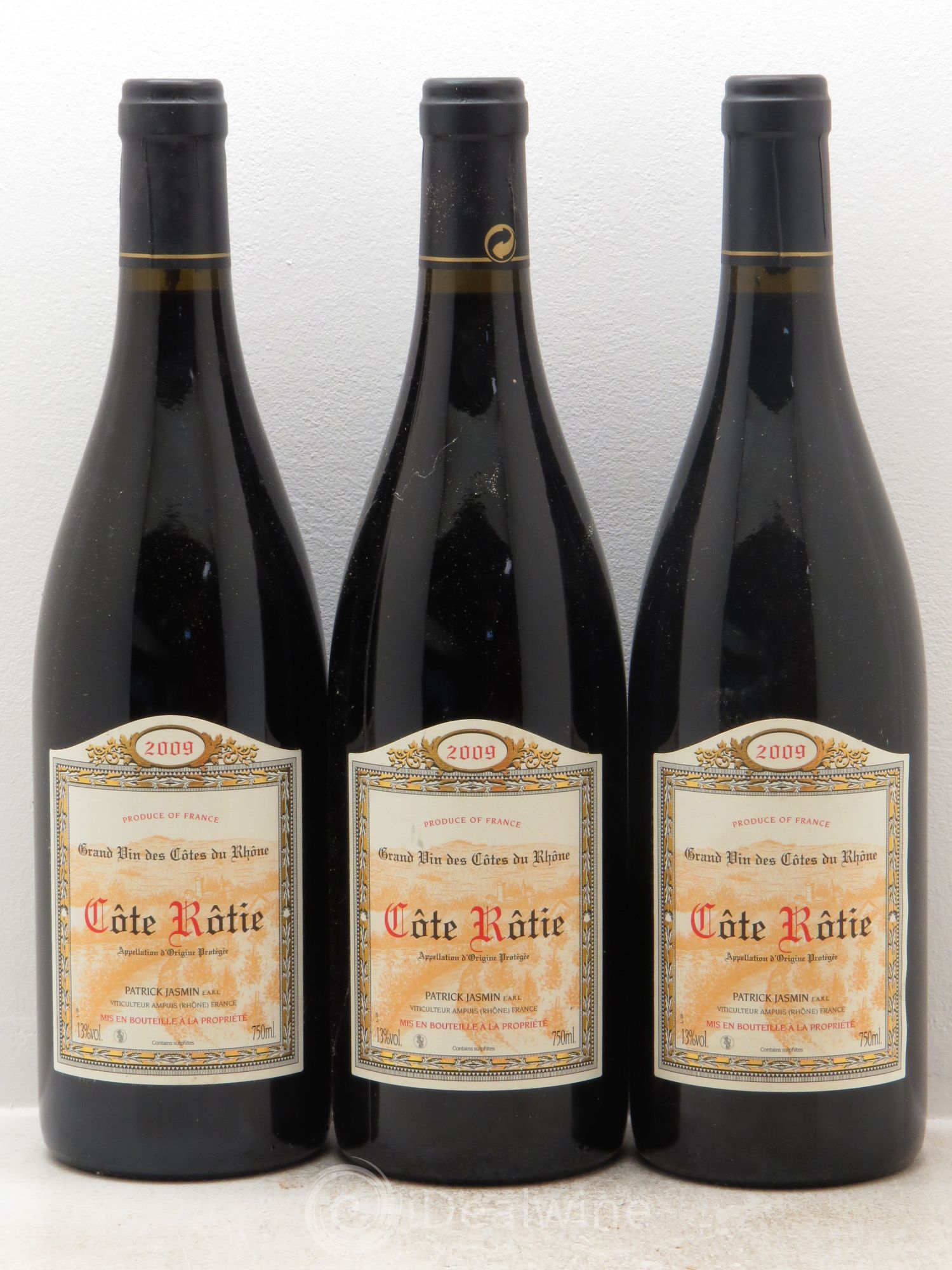 Côte-Rôtie Jasmin (Domaine) 2009 - Lot de 3 bouteilles - 0