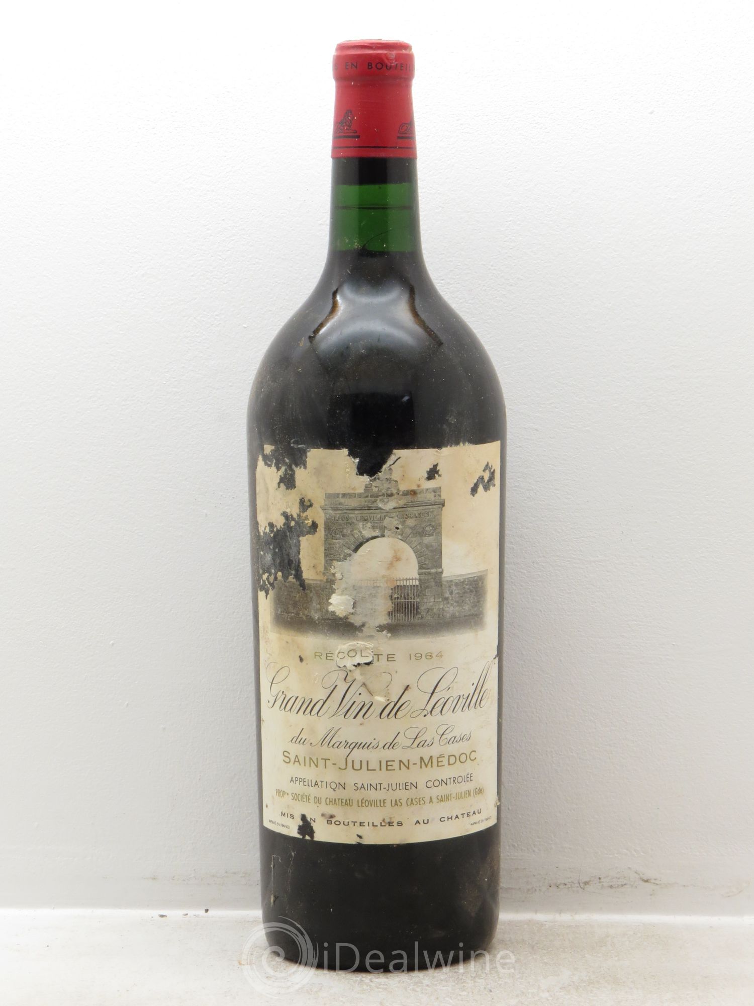Château Léoville Las Cases 2ème Grand Cru Classé 1964 - Lot de 1 magnum - 0