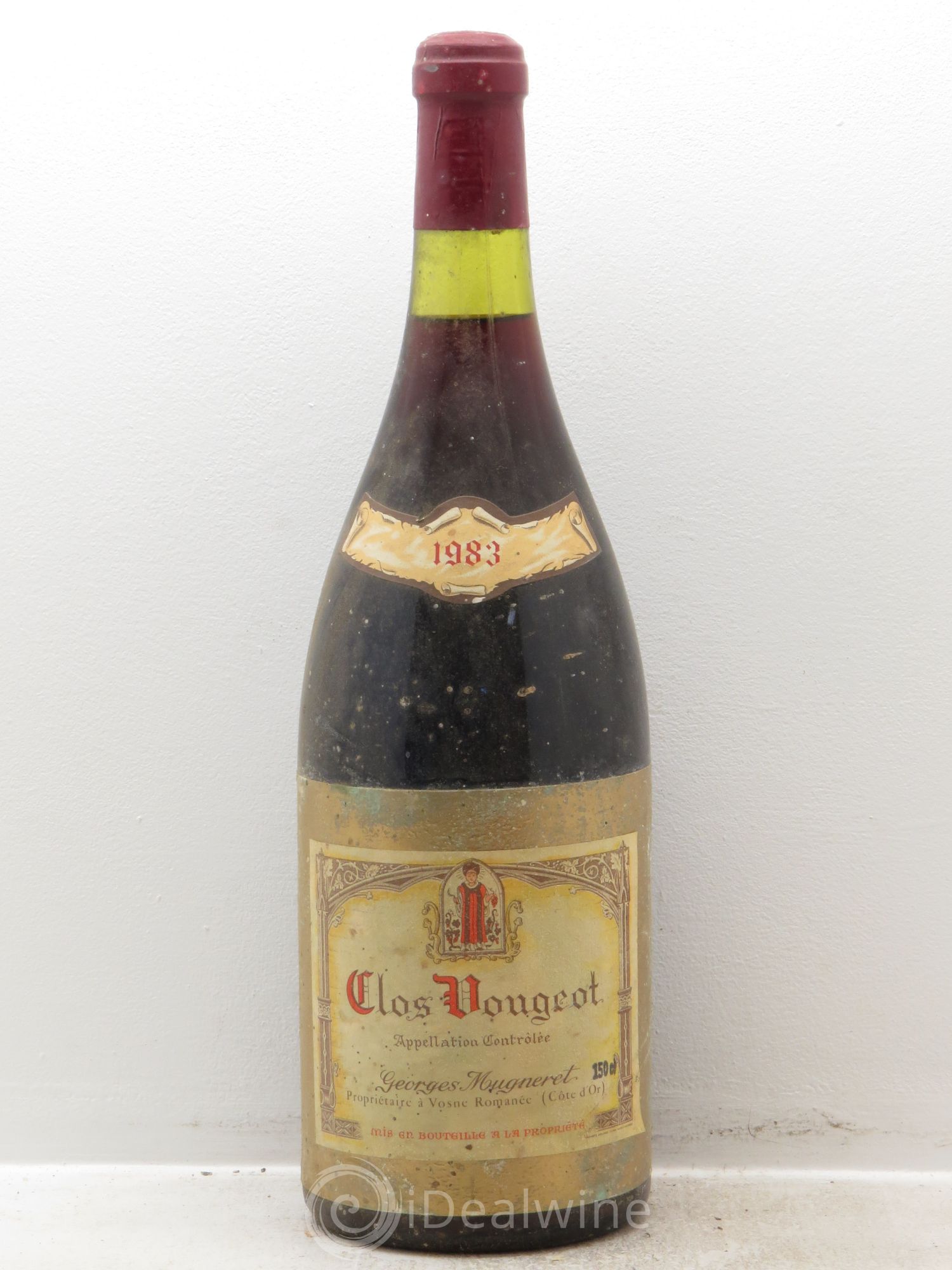 Clos de Vougeot Grand Cru Georges Mugneret-Gibourg (Domaine) 1983 - Lot de 1 magnum - 0