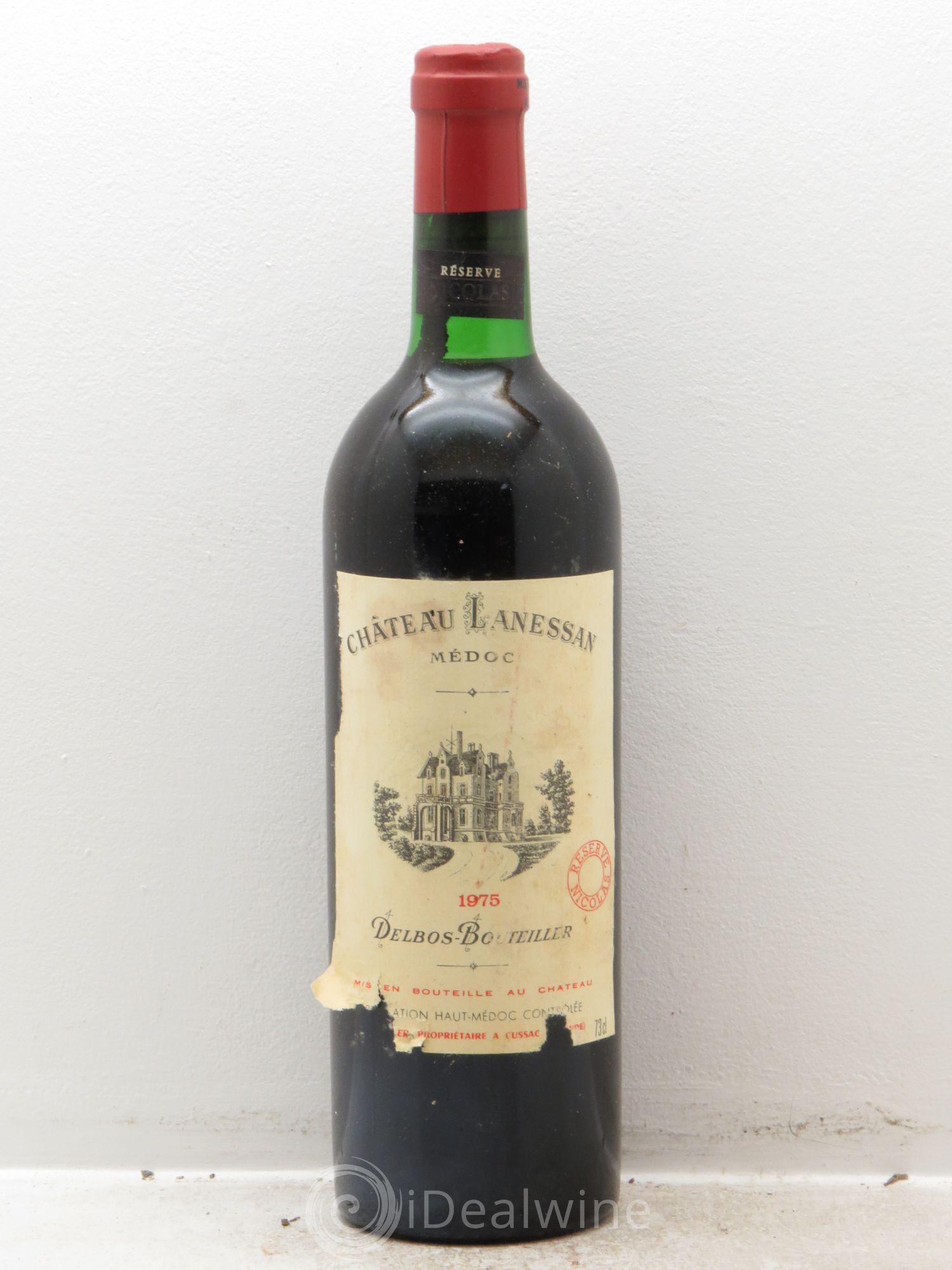 Château Lanessan Cru Bourgeois 1975 - Lot de 1 bouteille - 0