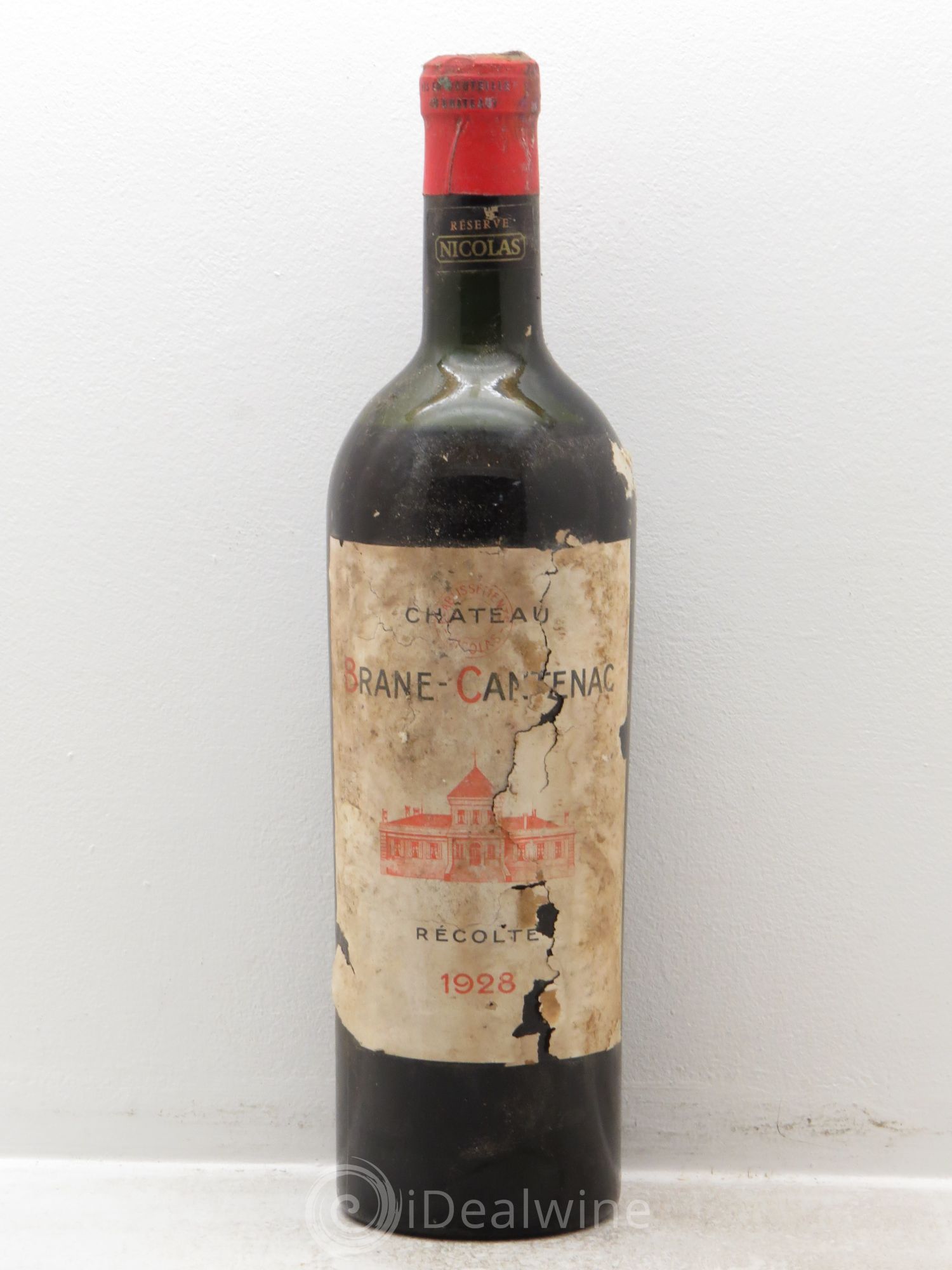 Château Brane Cantenac 2ème Grand Cru Classé (sans prix de réserve) 1928 - Lot de 1 bouteille - 0