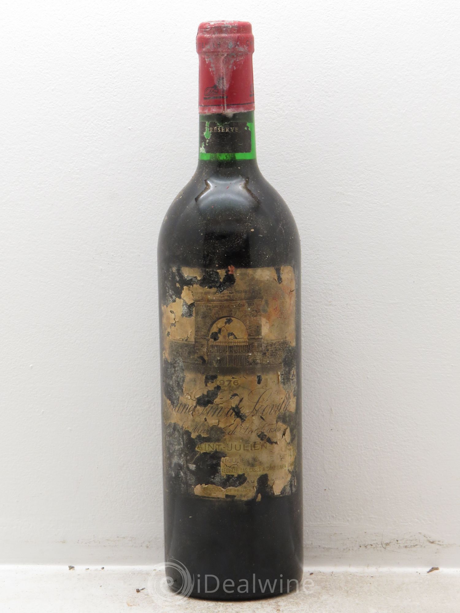 Château Léoville Las Cases 2ème Grand Cru Classé 1976 - Lot de 1 bouteille - 0
