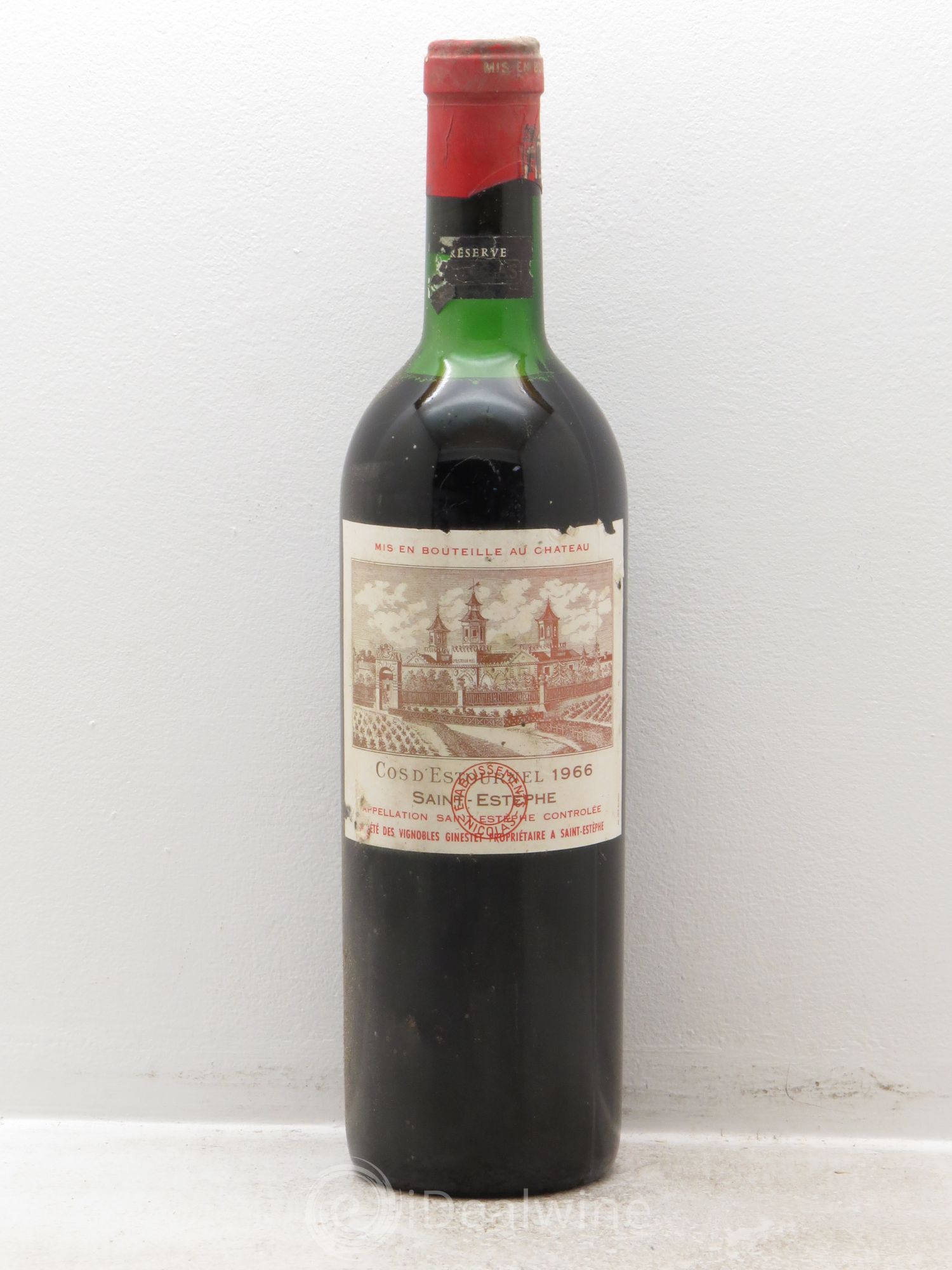 Cos d'Estournel 2ème Grand Cru Classé 1966 - Lot de 1 bouteille - 0