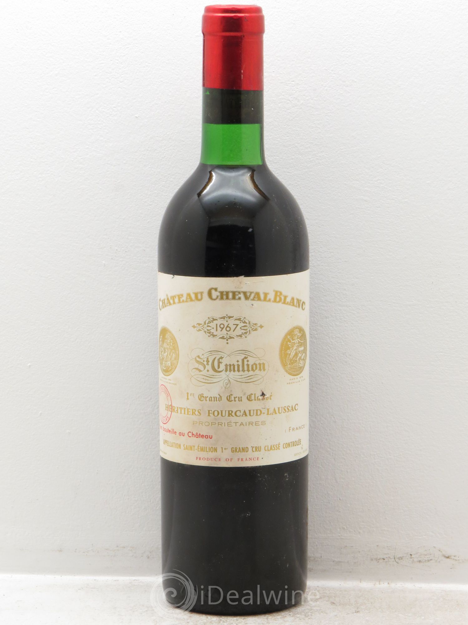Château Cheval Blanc 1er Grand Cru Classé A 1967 - Lot de 1 bouteille - 0
