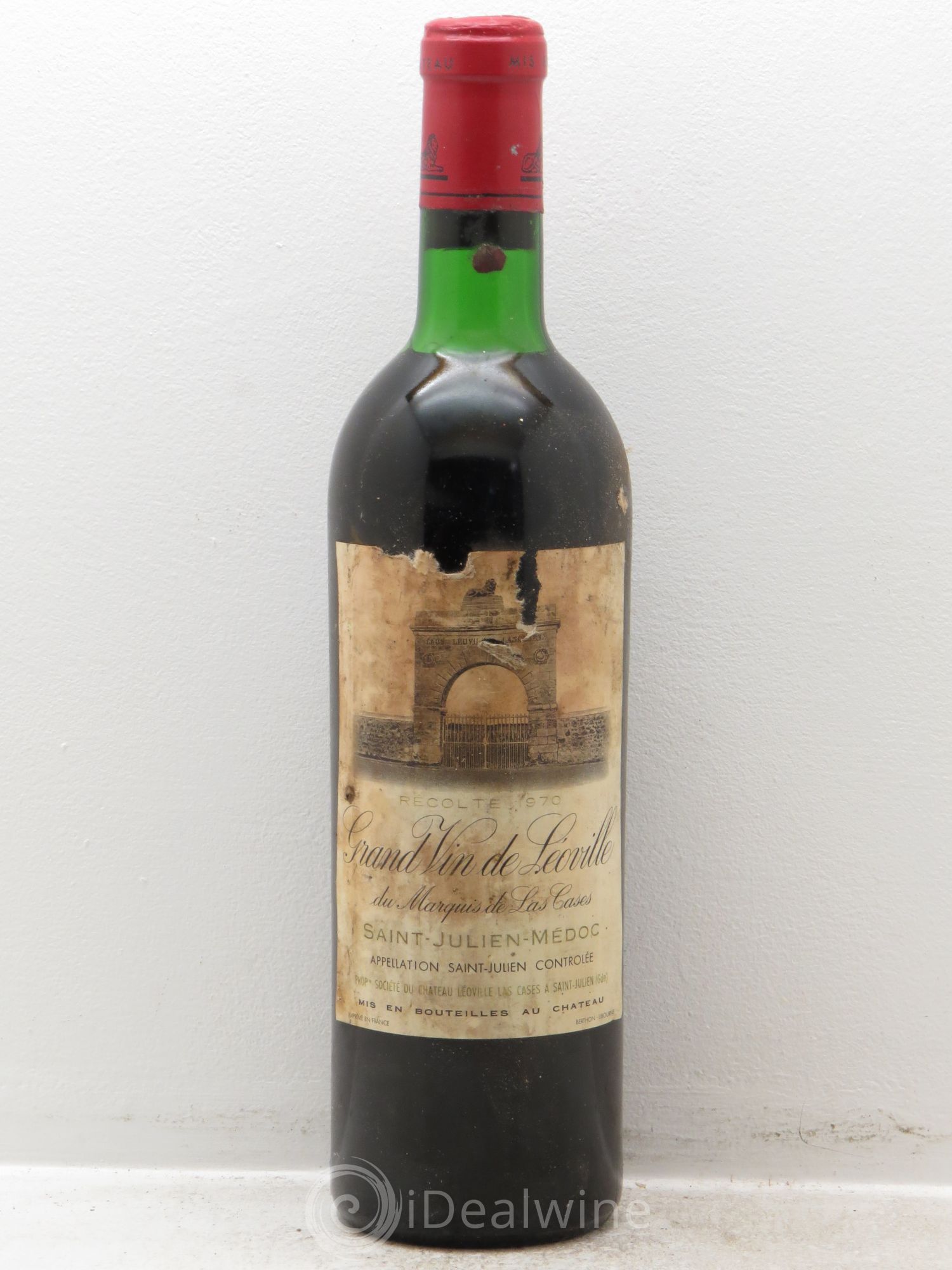 Château Léoville Las Cases 2ème Grand Cru Classé 1970 - Lot de 1 bouteille - 0
