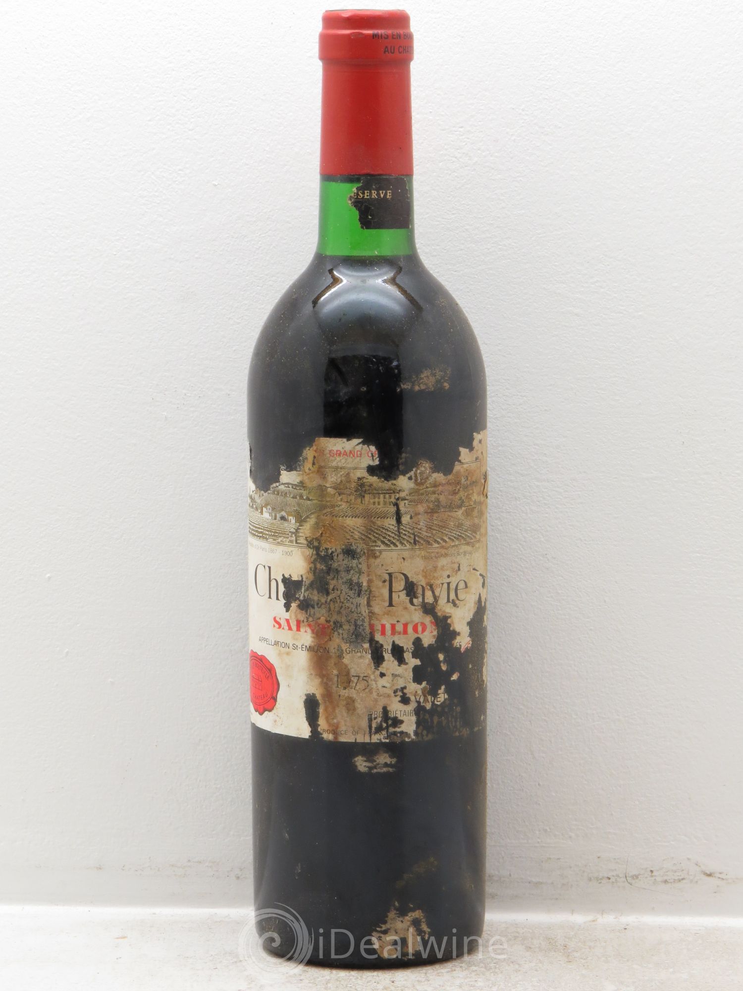 Château Pavie 1er Grand Cru Classé A 1975 - Lot de 1 bouteille - 0
