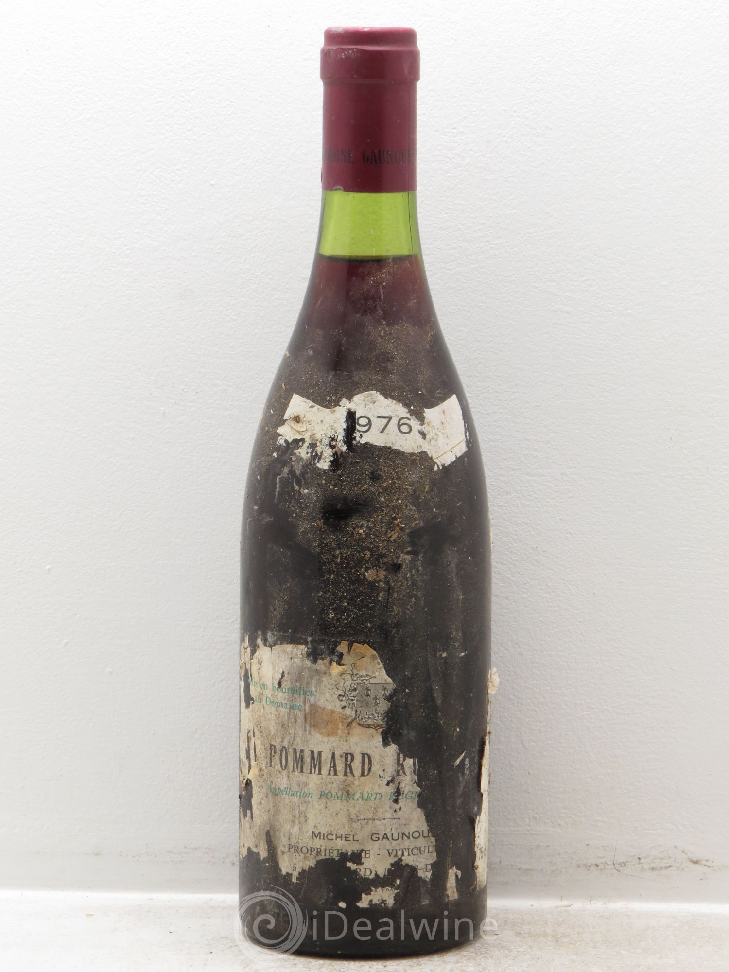 Pommard 1er Cru Rugiens François Gaunoux (Domaine) 1976 - Lot de 1 bouteille - 0