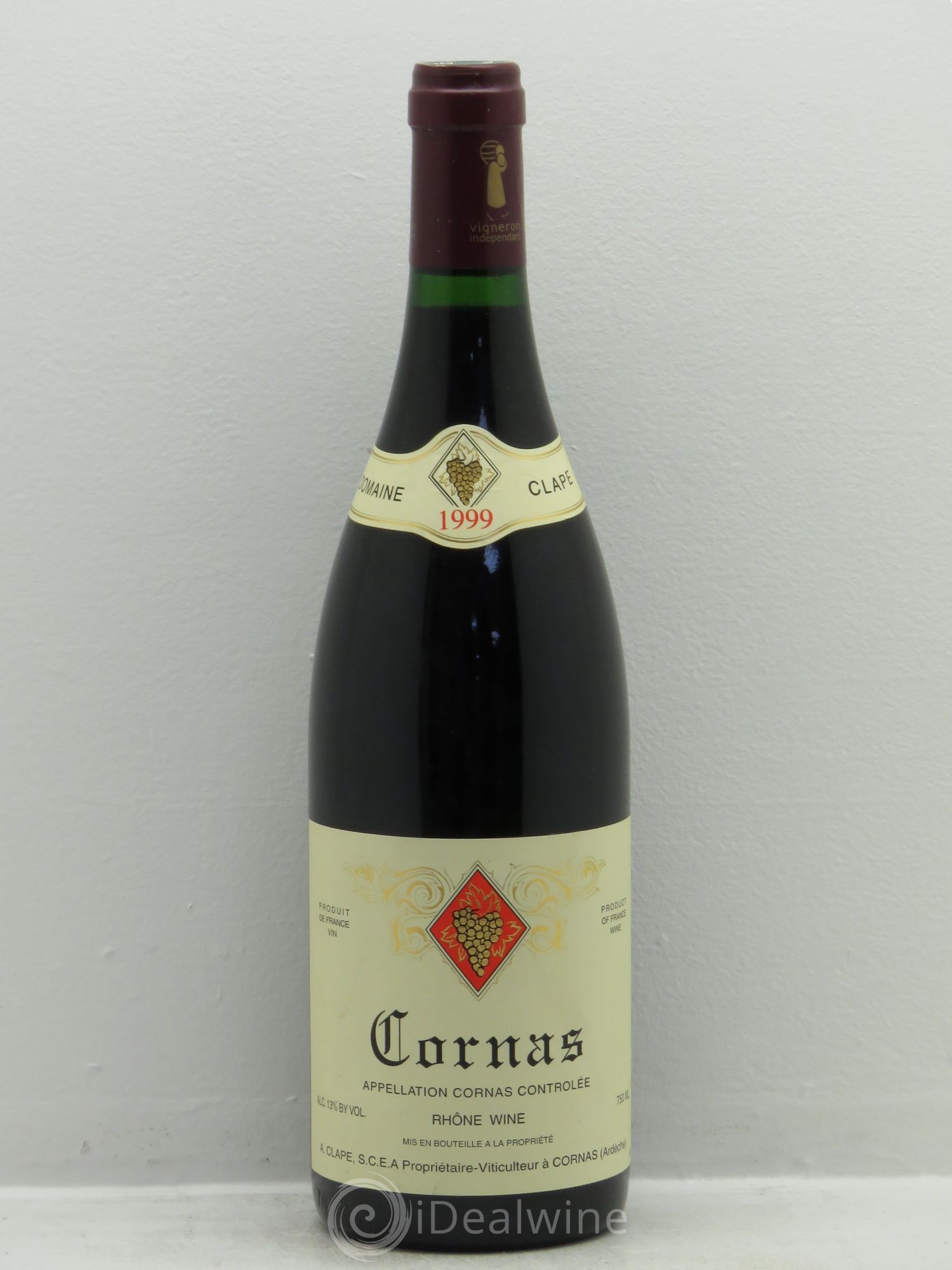 Cornas Auguste Clape 1999 - Lot de 1 bouteille - 0