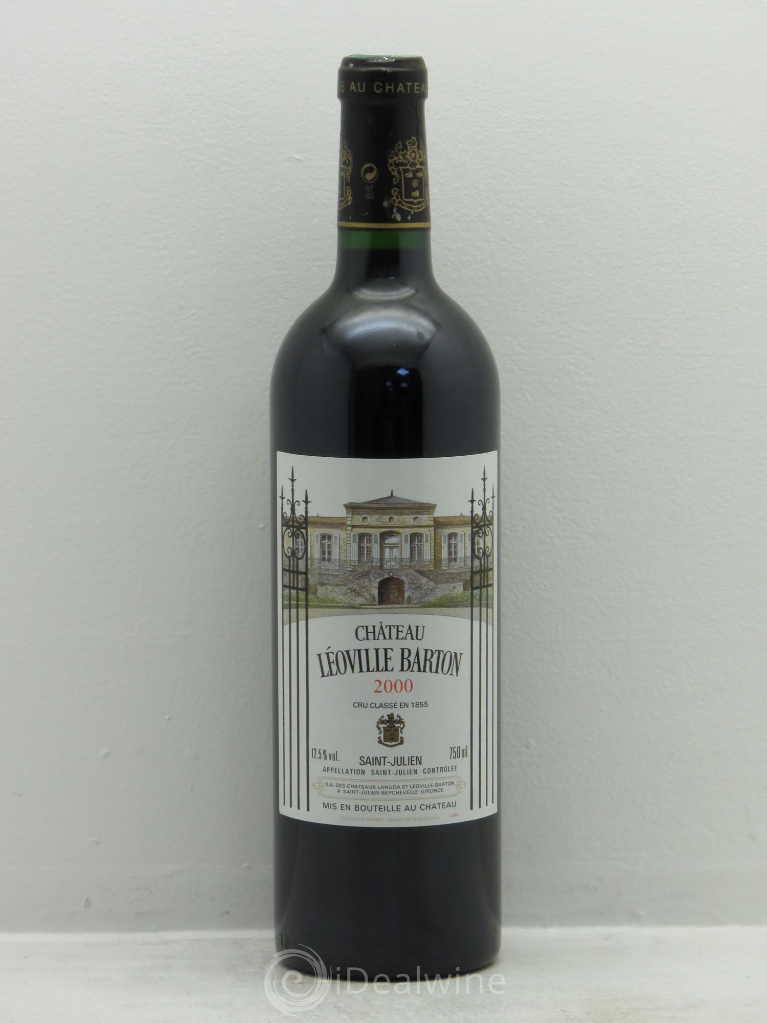 Château Léoville Barton 2ème Grand Cru Classé 2000 - Lot de 1 bouteille - 0