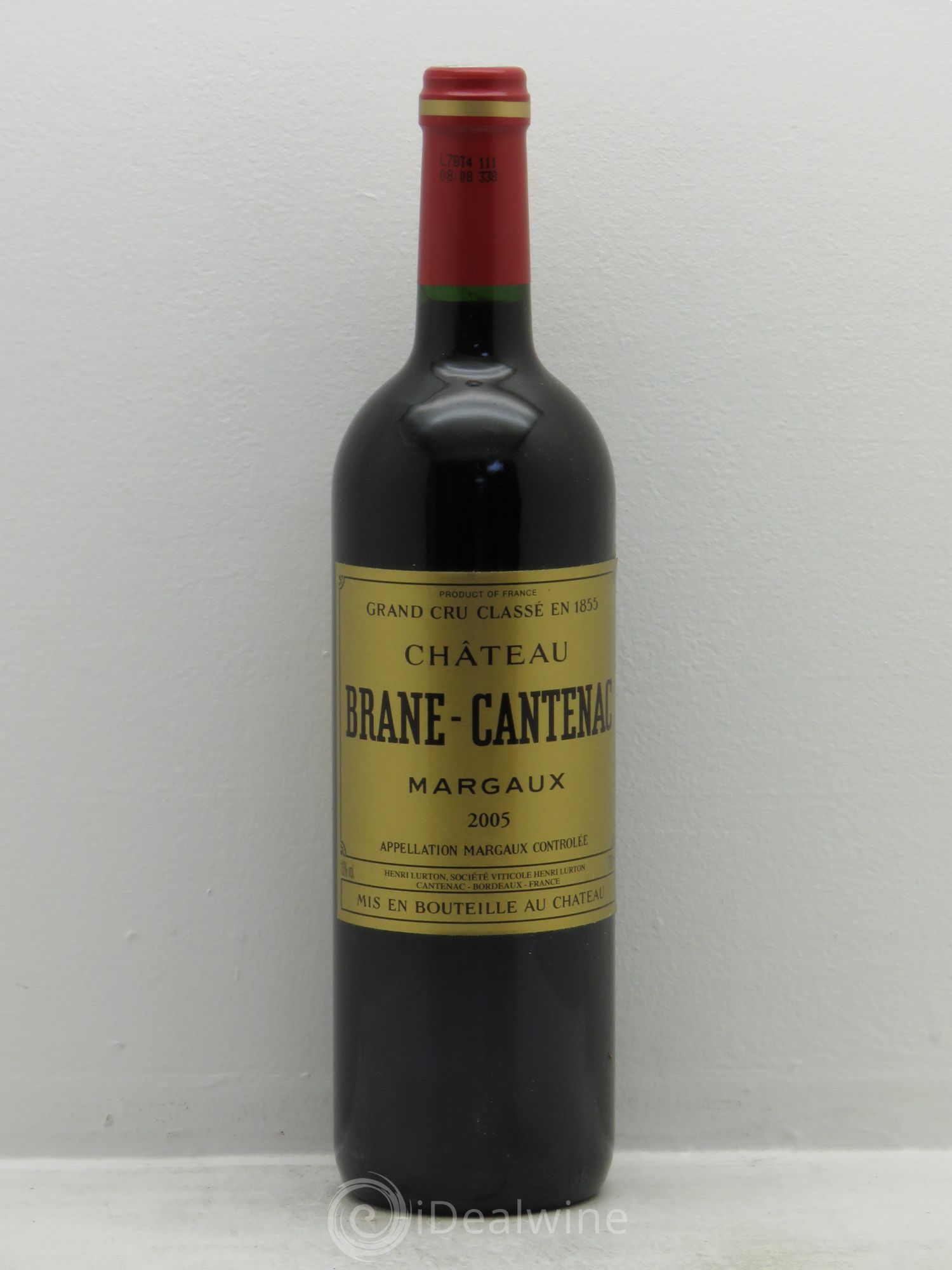Château Brane Cantenac 2ème Grand Cru Classé 2005 - Lot de 1 bouteille - 0