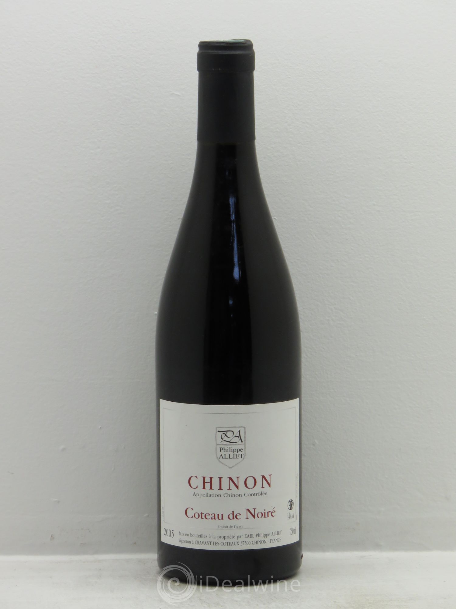 Chinon Coteau de Noiré Philippe Alliet 2005 - Lot de 1 bouteille - 0