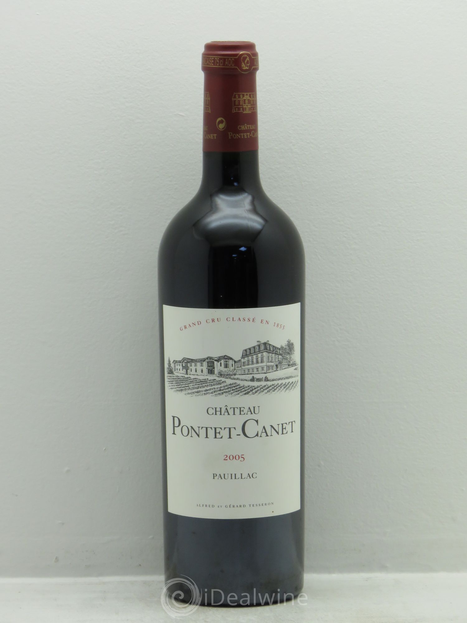 Château Pontet Canet 5ème Grand Cru Classé 2005 - Lot de 1 bouteille - 0