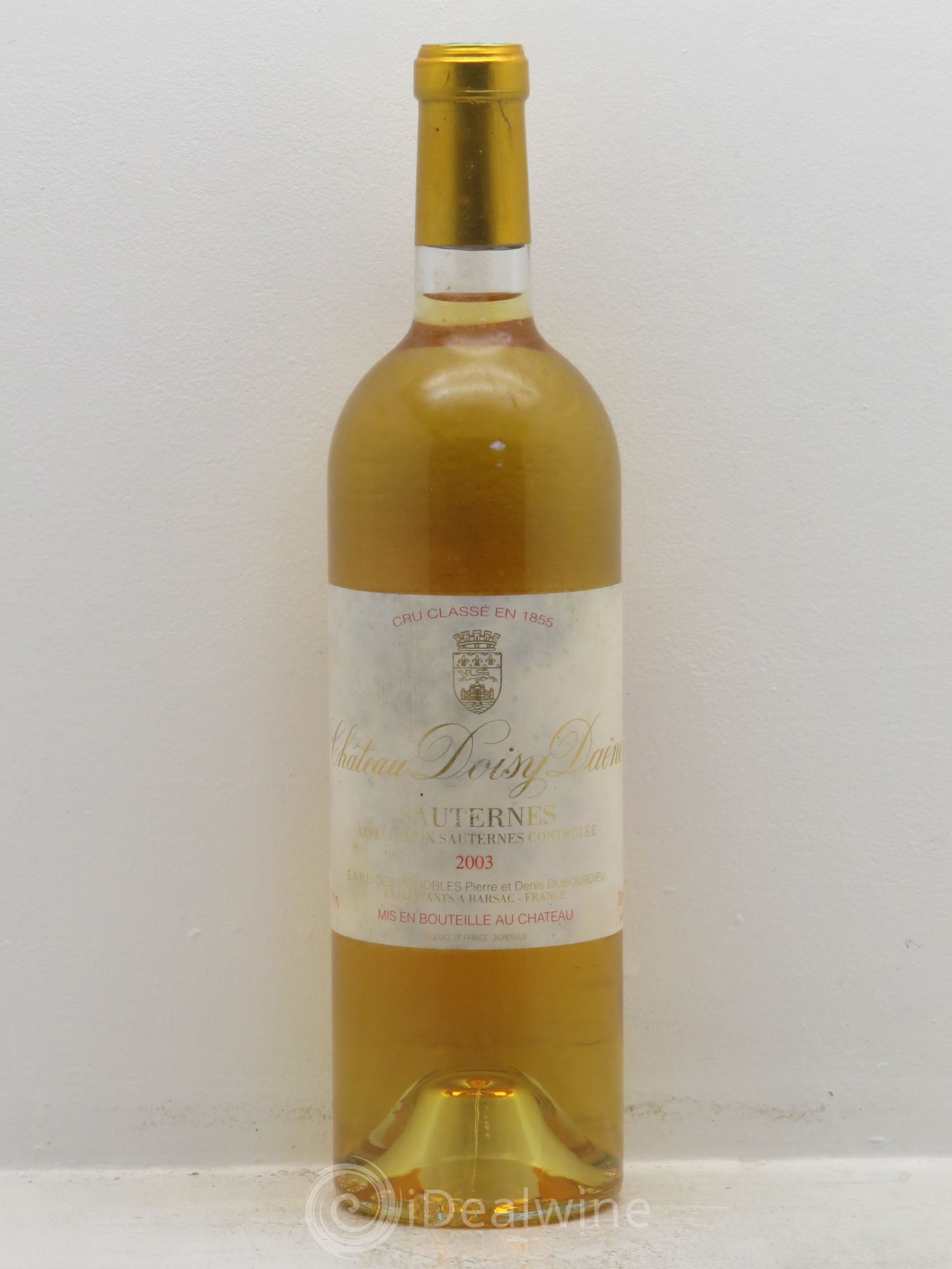 Château Doisy Daëne 2ème Grand Cru Classé 2003 - Lotto di 1 bottiglia - 0