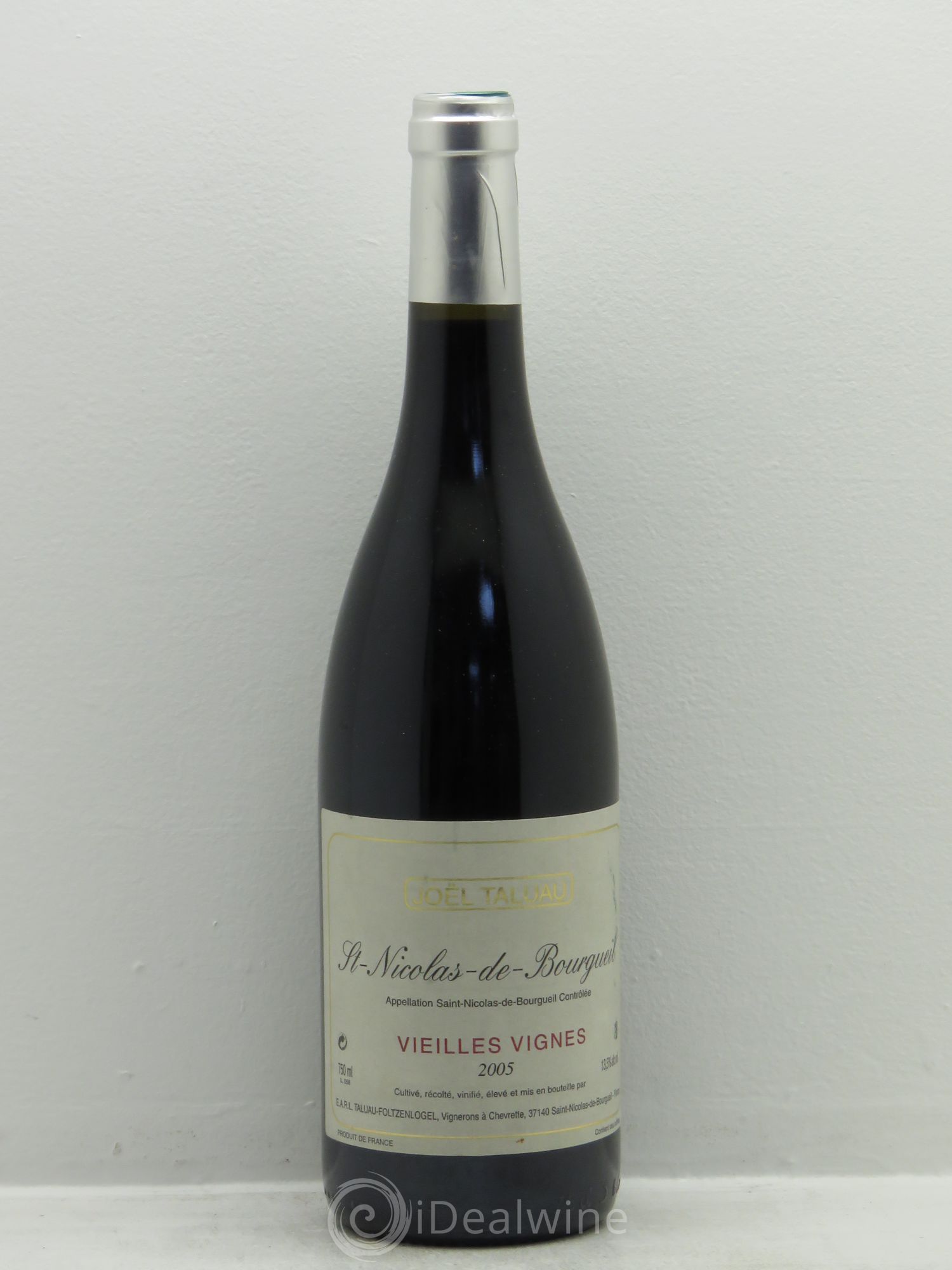 Saint-Nicolas de Bourgueil Domaine Joel Taluau Vieilles vignes 2005 - Posten von 1 Flasche - 0