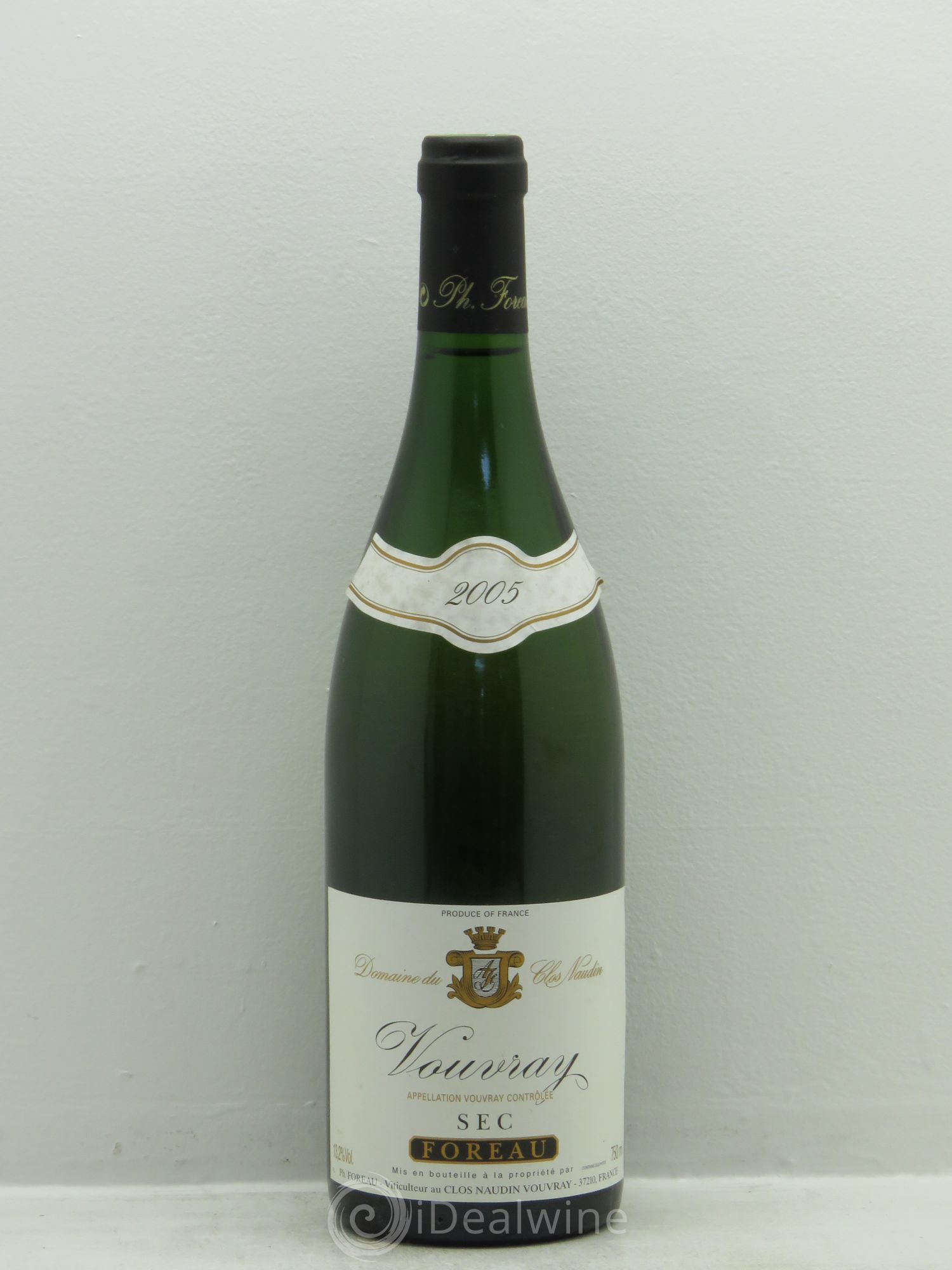 Vouvray Sec Clos Naudin - Philippe Foreau 2005 - Lot de 1 bouteille - 0