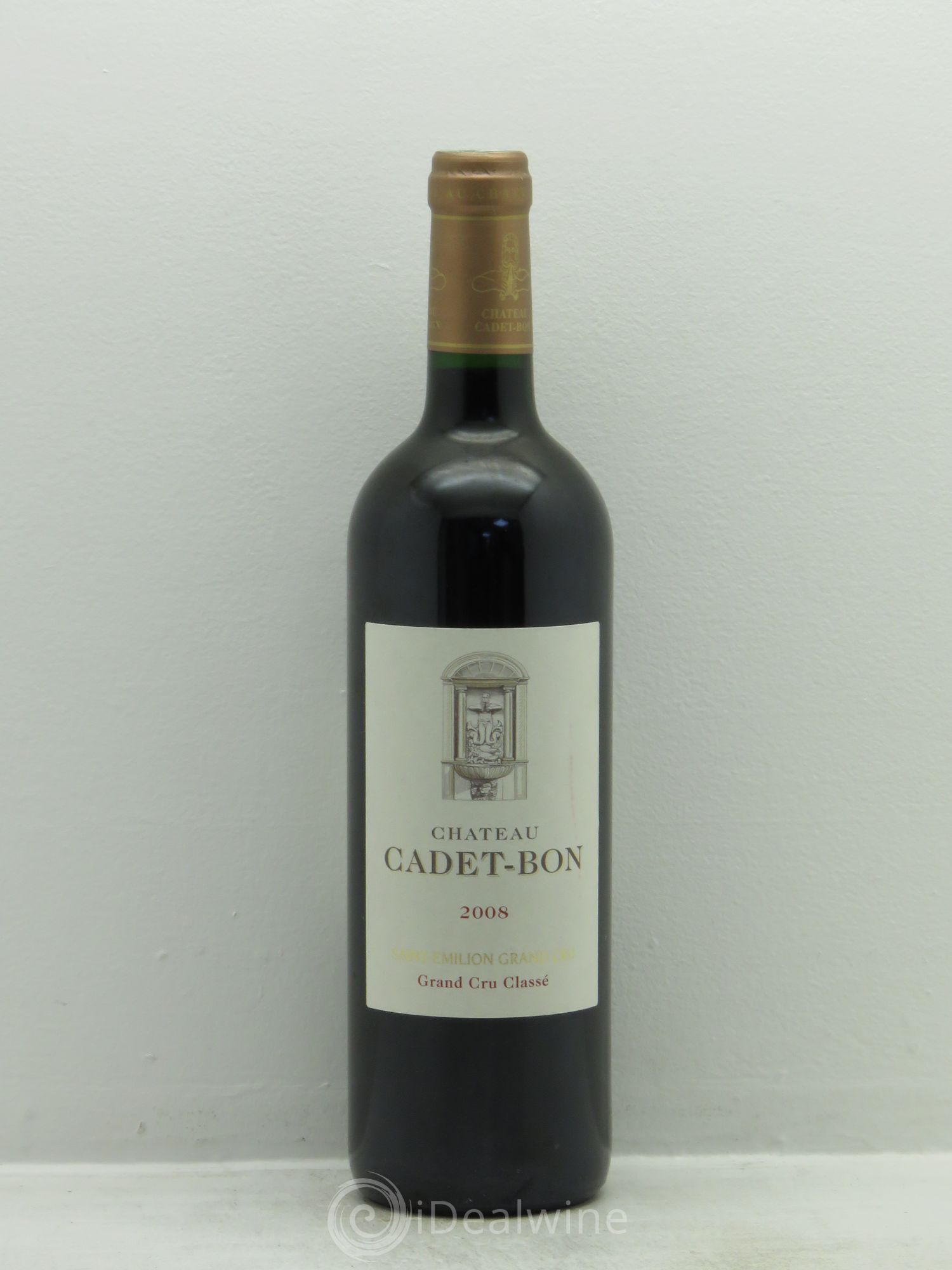 Château Cadet Bon Grand Cru Classé 2008 - Lot de 1 bouteille - 0