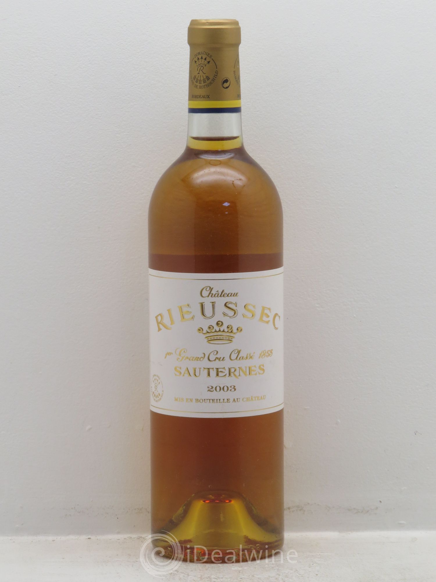 Château Rieussec 1er Grand Cru Classé 2003 - Posten von 1 Flasche - 0