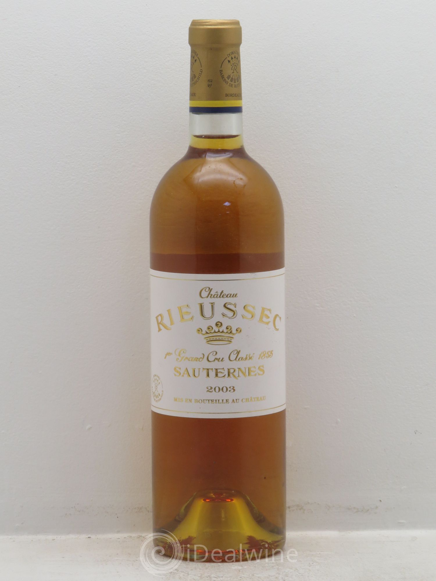 Château Rieussec 1er Grand Cru Classé 2003 - Posten von 1 Flasche - 0