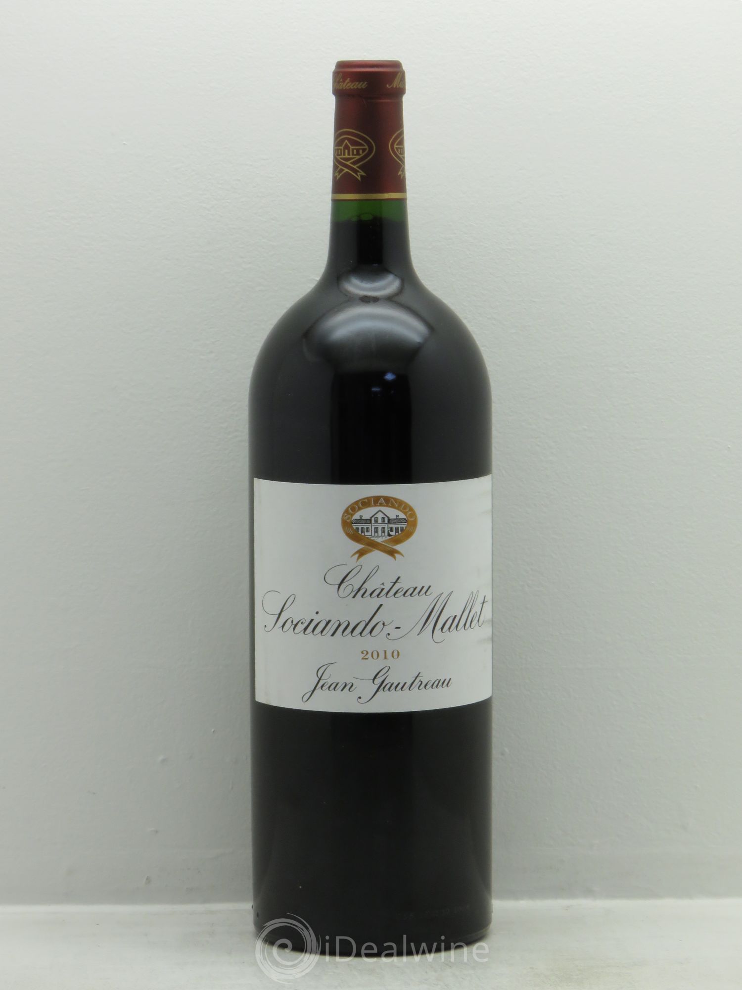 Château Sociando Mallet 2010 - Lot de 1 magnum - 0