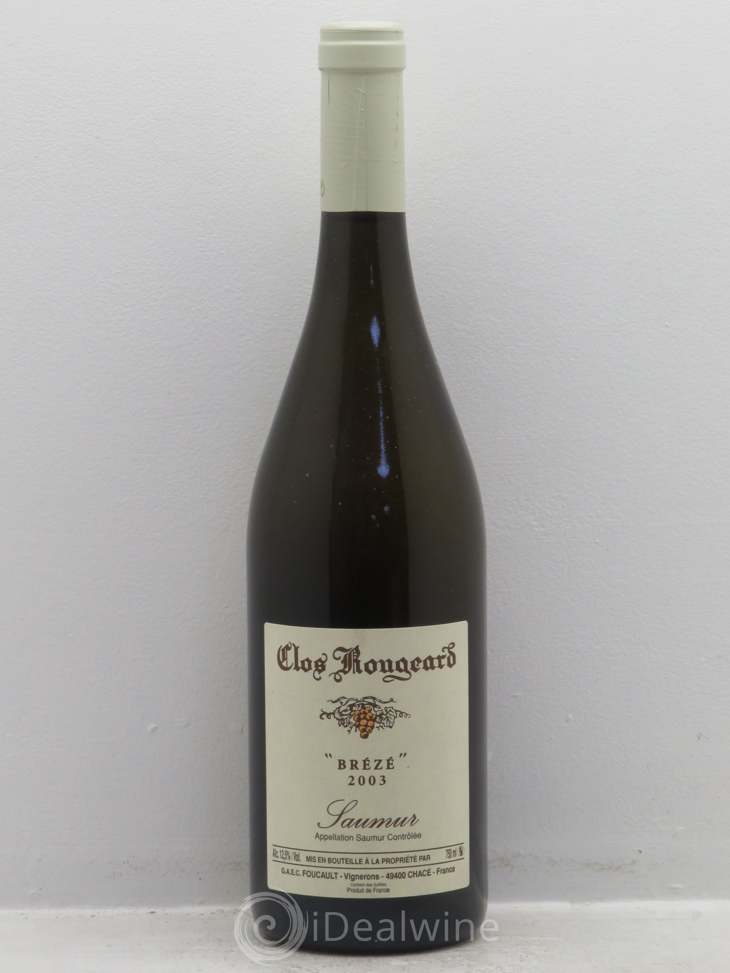 Saumur Brézé Clos Rougeard 2003 - Posten von 1 Flasche - 0