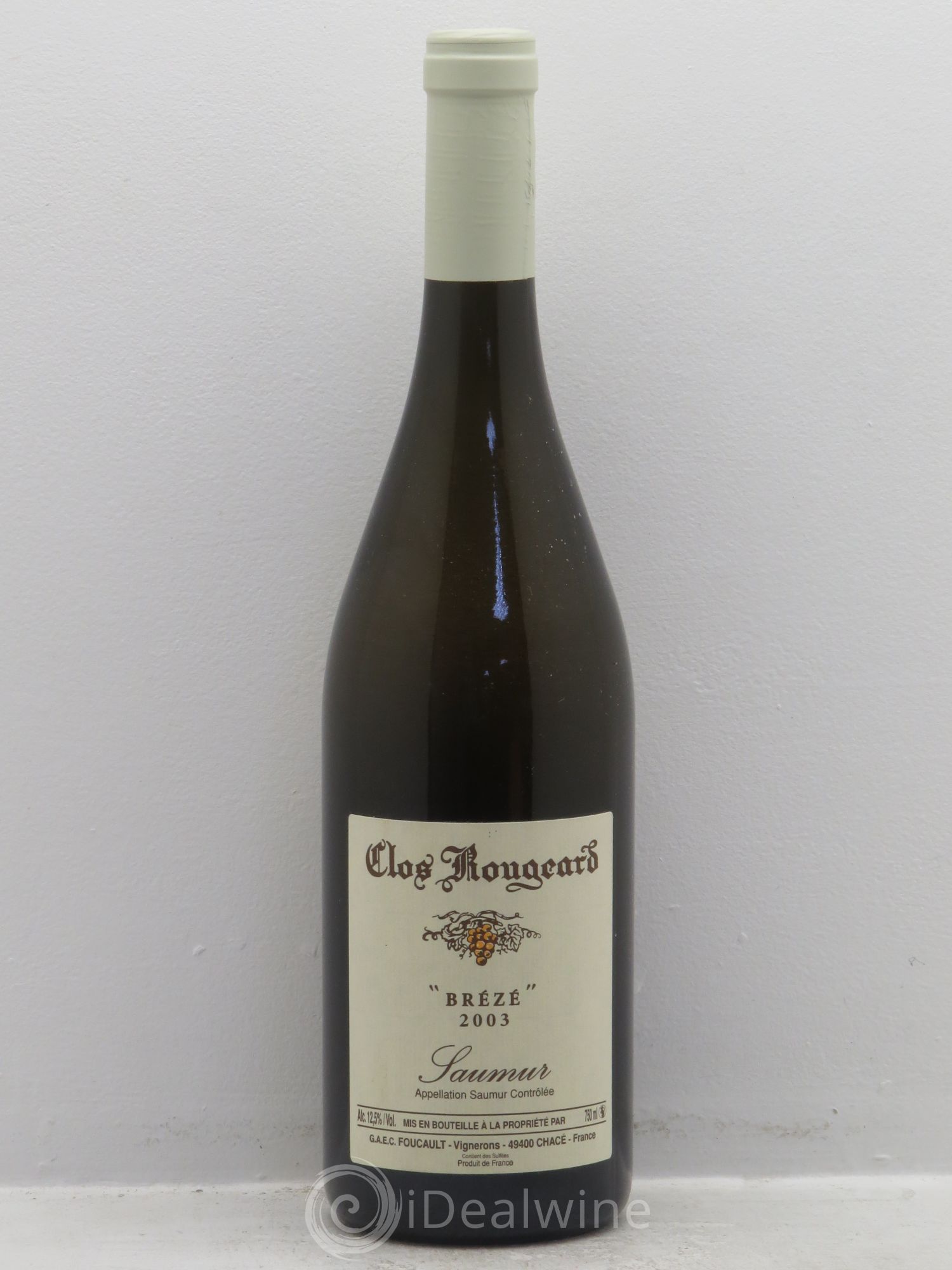 Saumur Brézé Clos Rougeard 2003 - Lot de 1 bouteille - 0