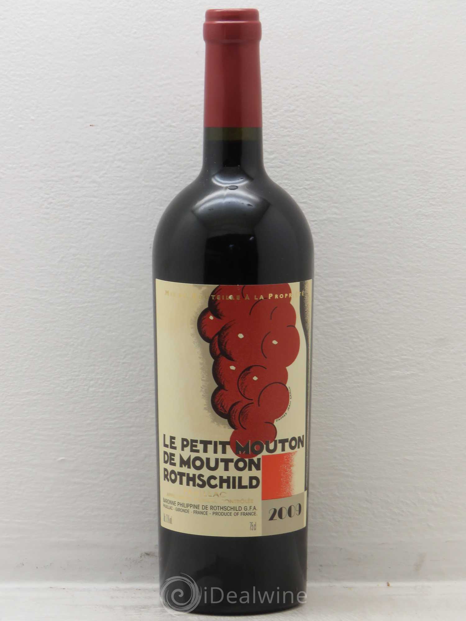 Petit Mouton Second Vin 2009 - Lot de 1 bouteille - 0