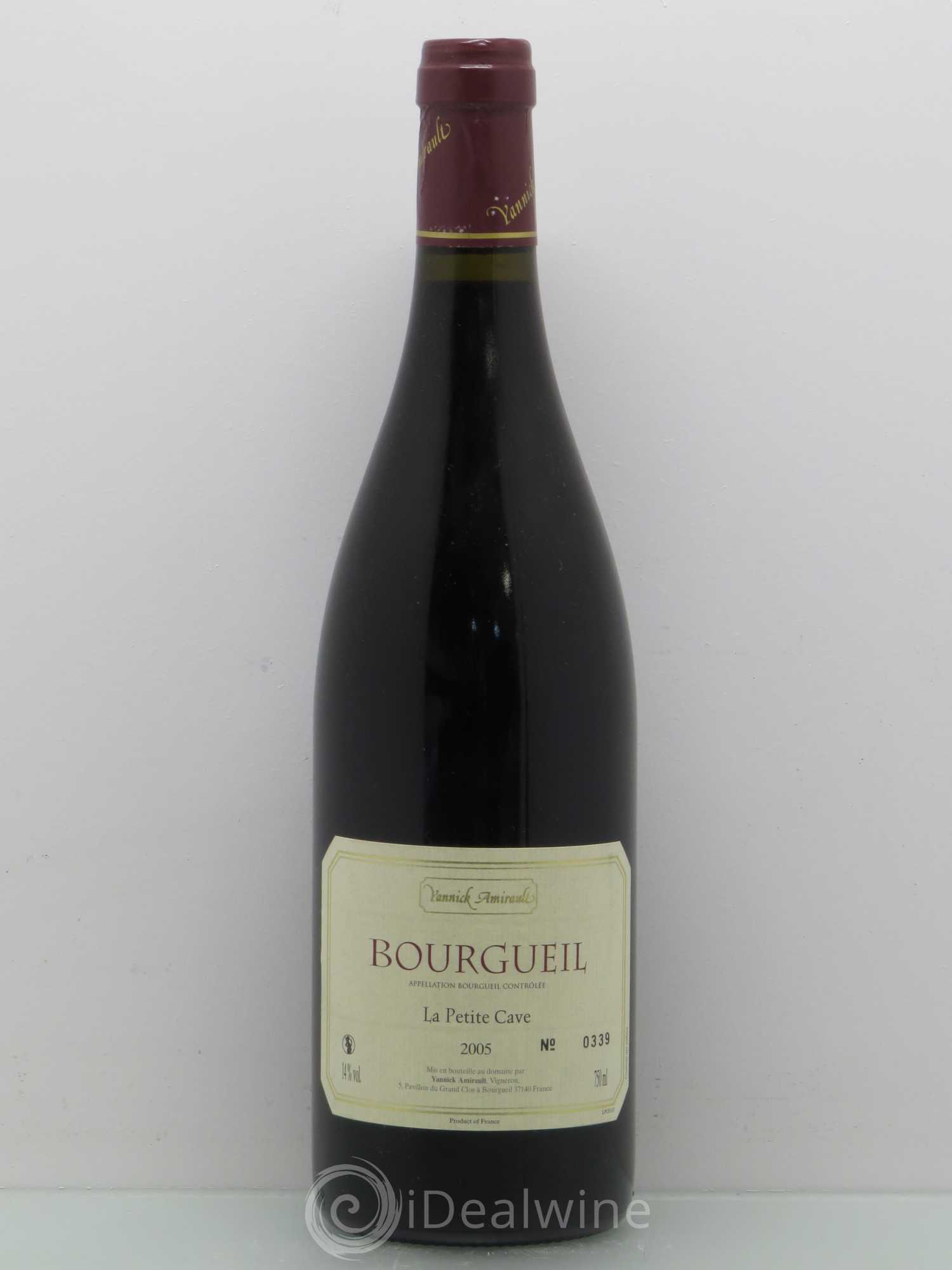 Bourgueil Petite cave Yannick Amirault (Domaine) 2005 - Lot de 1 bouteille - 0