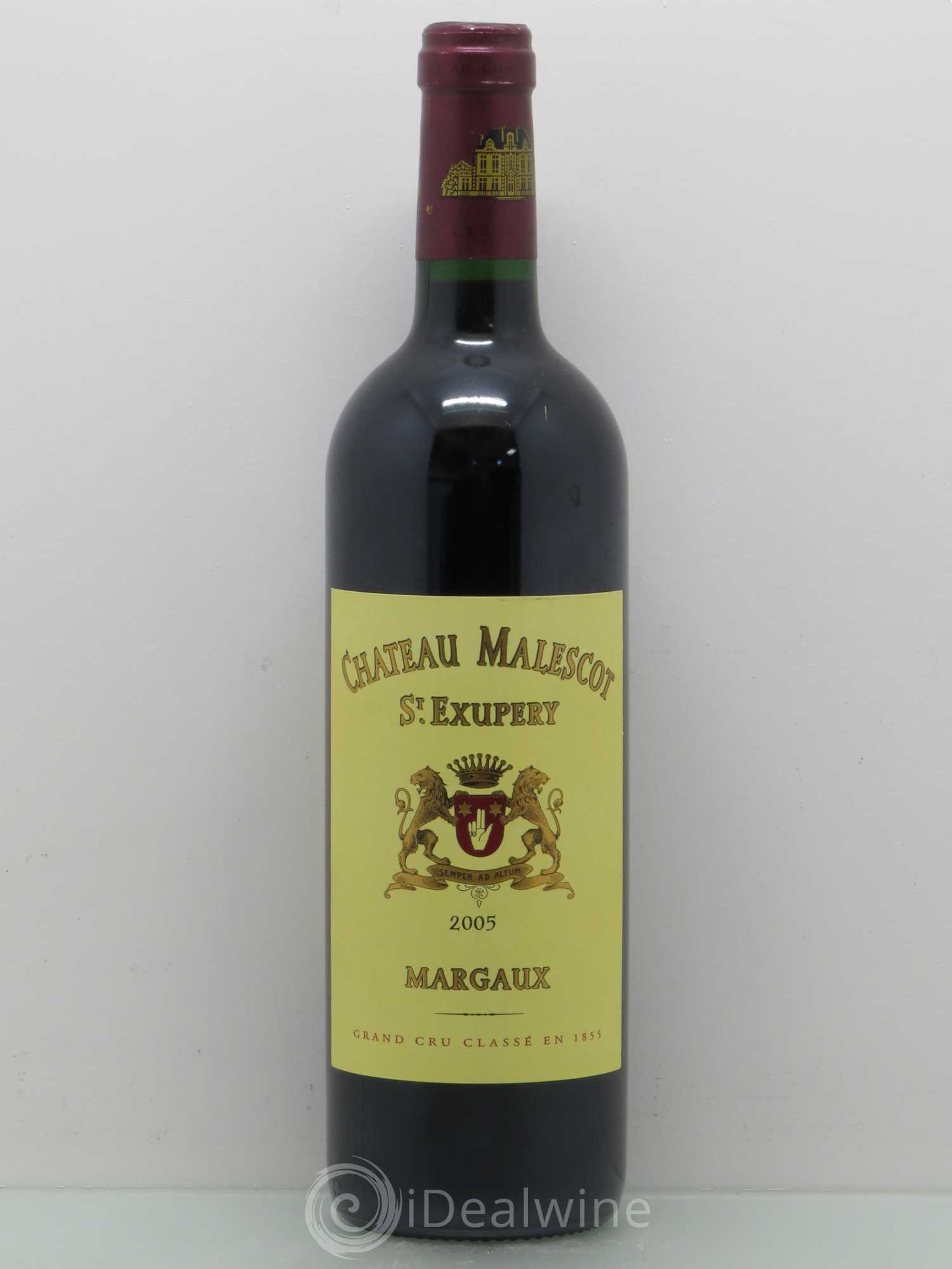 Château Malescot Saint-Exupéry 3ème Grand Cru Classé 2005 - Lot de 1 bouteille - 0