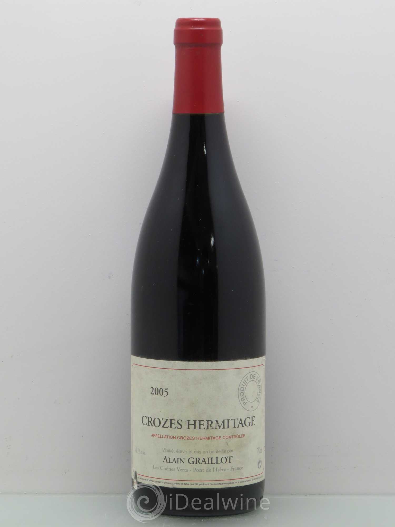Crozes-Hermitage Domaine Graillot 2005 - Lot de 1 bouteille - 0