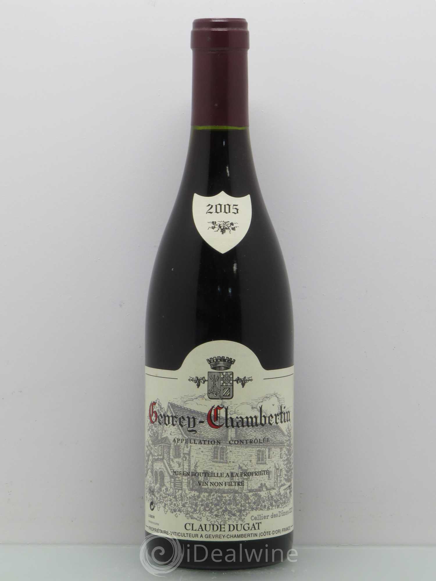 Gevrey-Chambertin Claude Dugat 2005 - Lot de 1 bouteille - 0