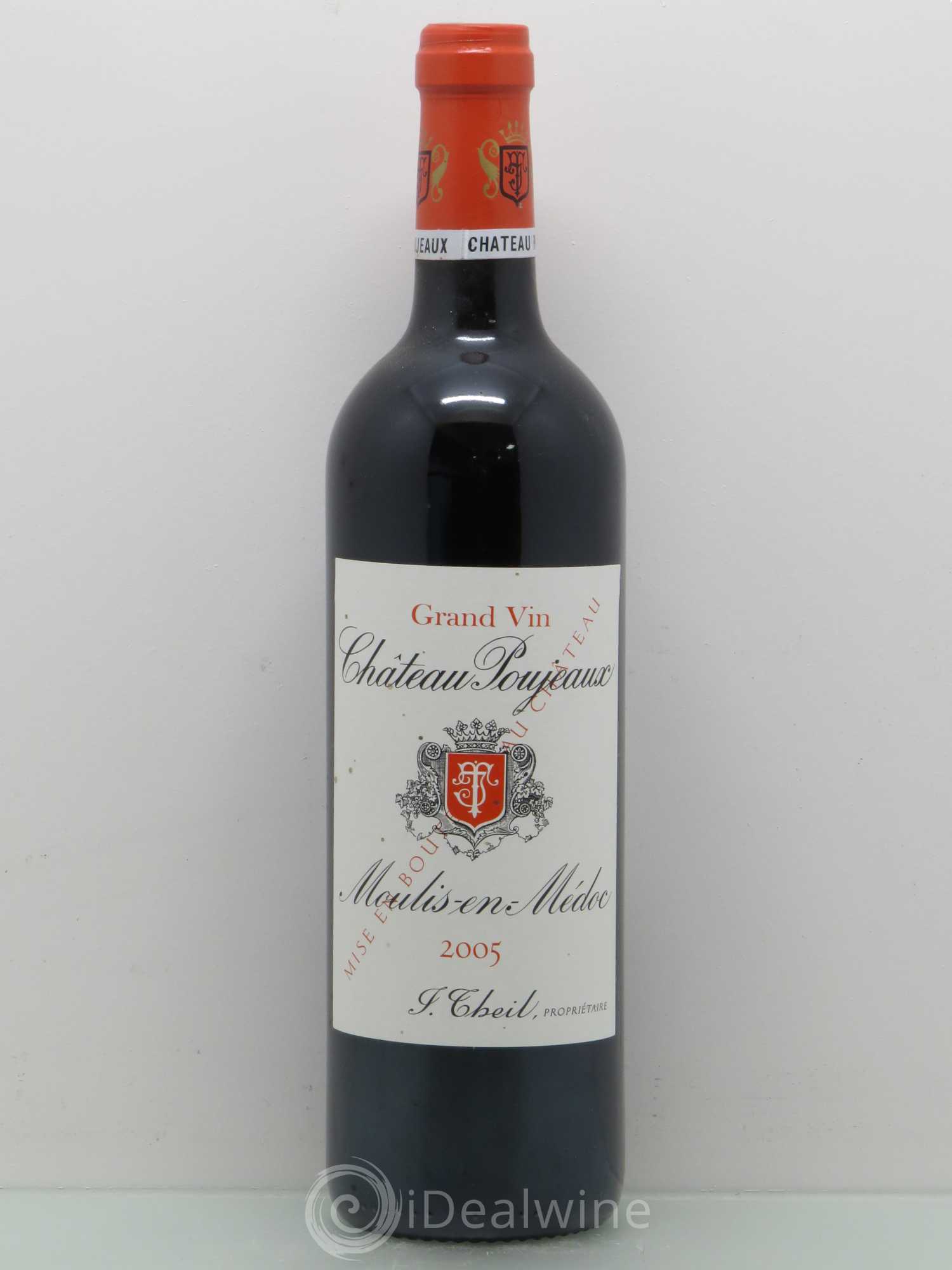 Château Poujeaux 2005 - Lot de 1 bouteille - 0