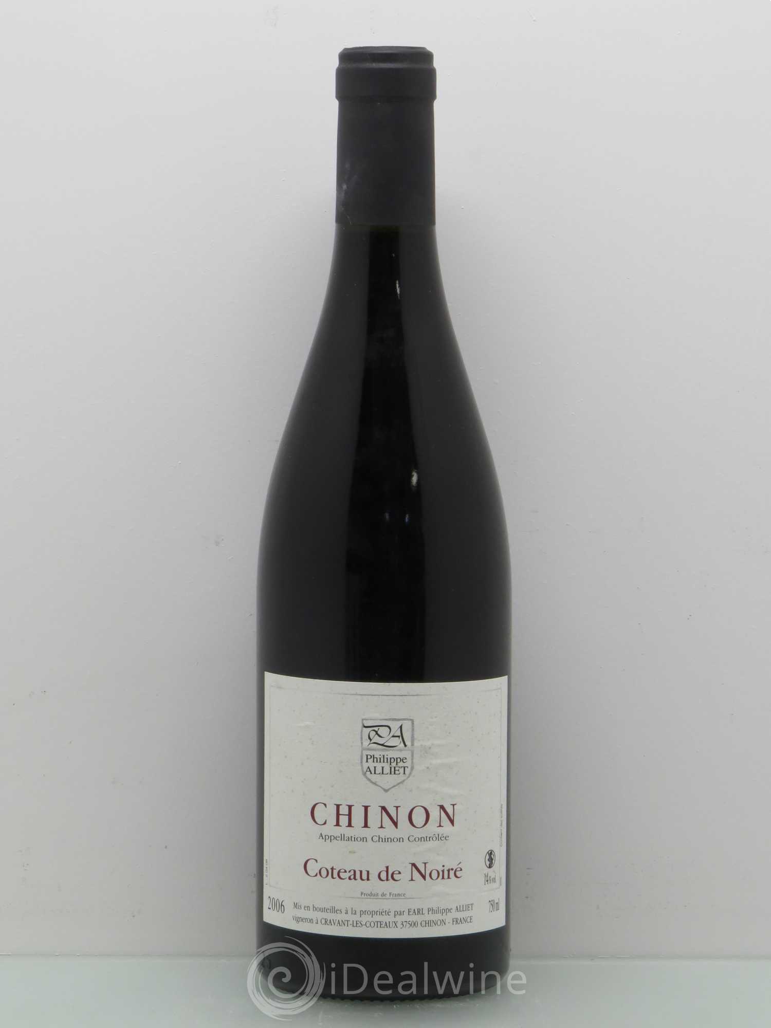 Chinon Coteau de Noiré Philippe Alliet 2006 - Lot de 1 bouteille - 0