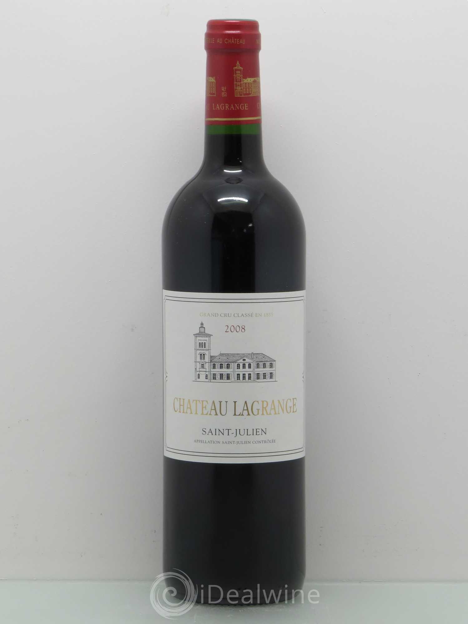 Château Lagrange 3ème Grand Cru Classé 2008 - Lot de 1 bouteille - 0