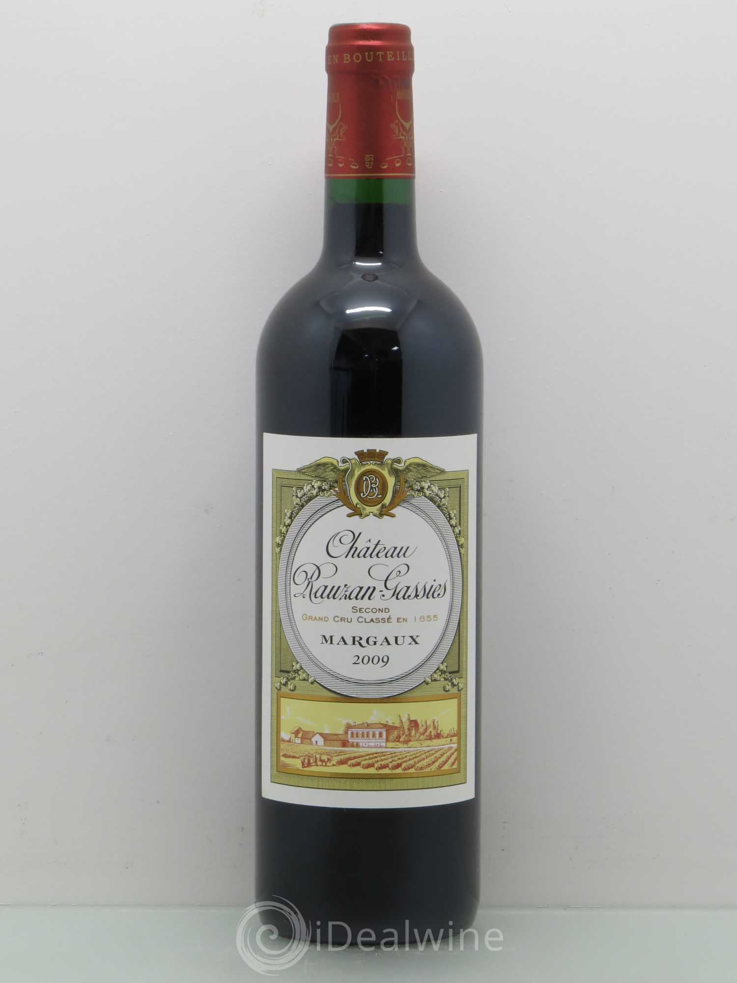 Château Rauzan-Gassies 2ème Grand Cru Classé 2009 - Lot de 1 bouteille - 0